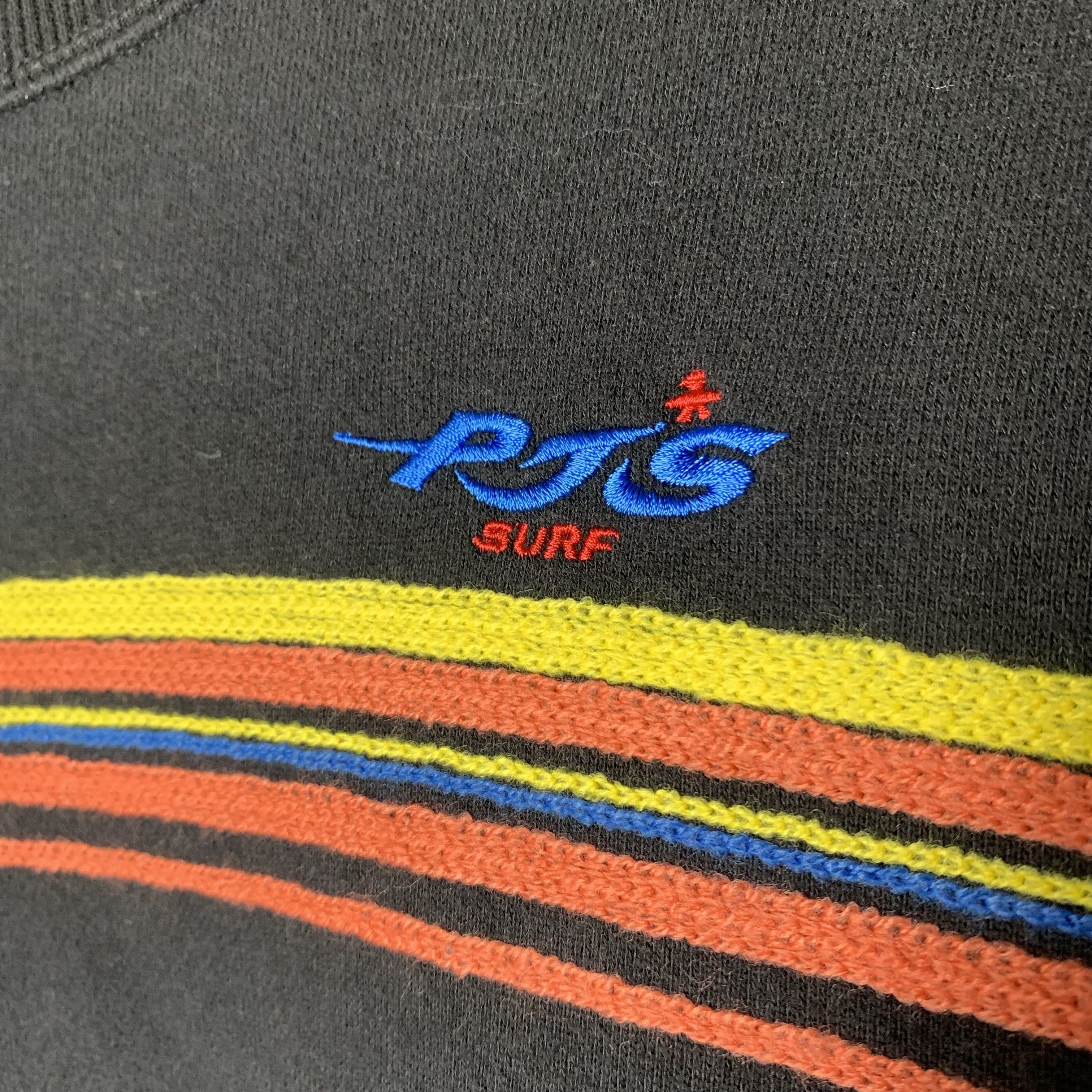 Vintage PJ's Surf Sweatshirt Crewneck Size US L / EU 52-54 / 3 - 3 Thumbnail