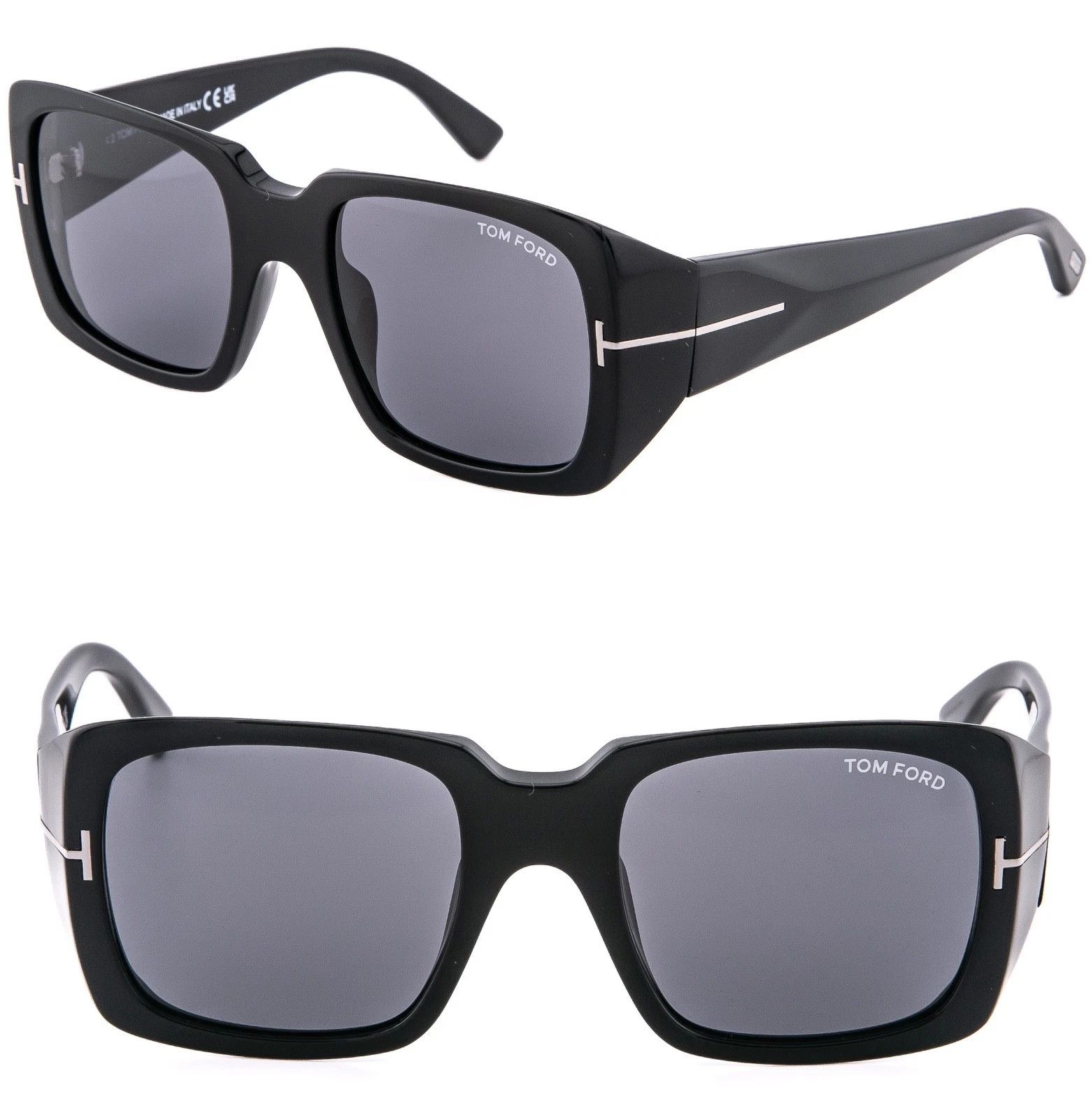 Tom Ford TOM FORD RYDER-02 TF1035N 01A Black FT1035 Bold Mask 1035 Size ONE SIZE - 1 Thumbnail