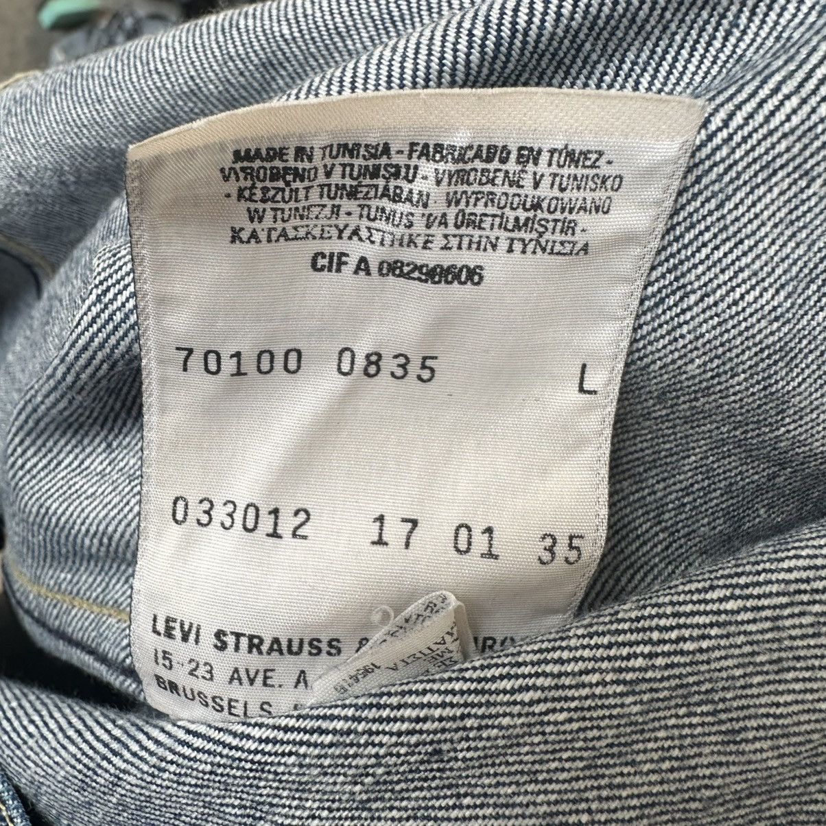 Levi's Levis Engineered Jeans Snap Button Denim Jacket Size US L / EU 52-54 / 3 - 11 Thumbnail