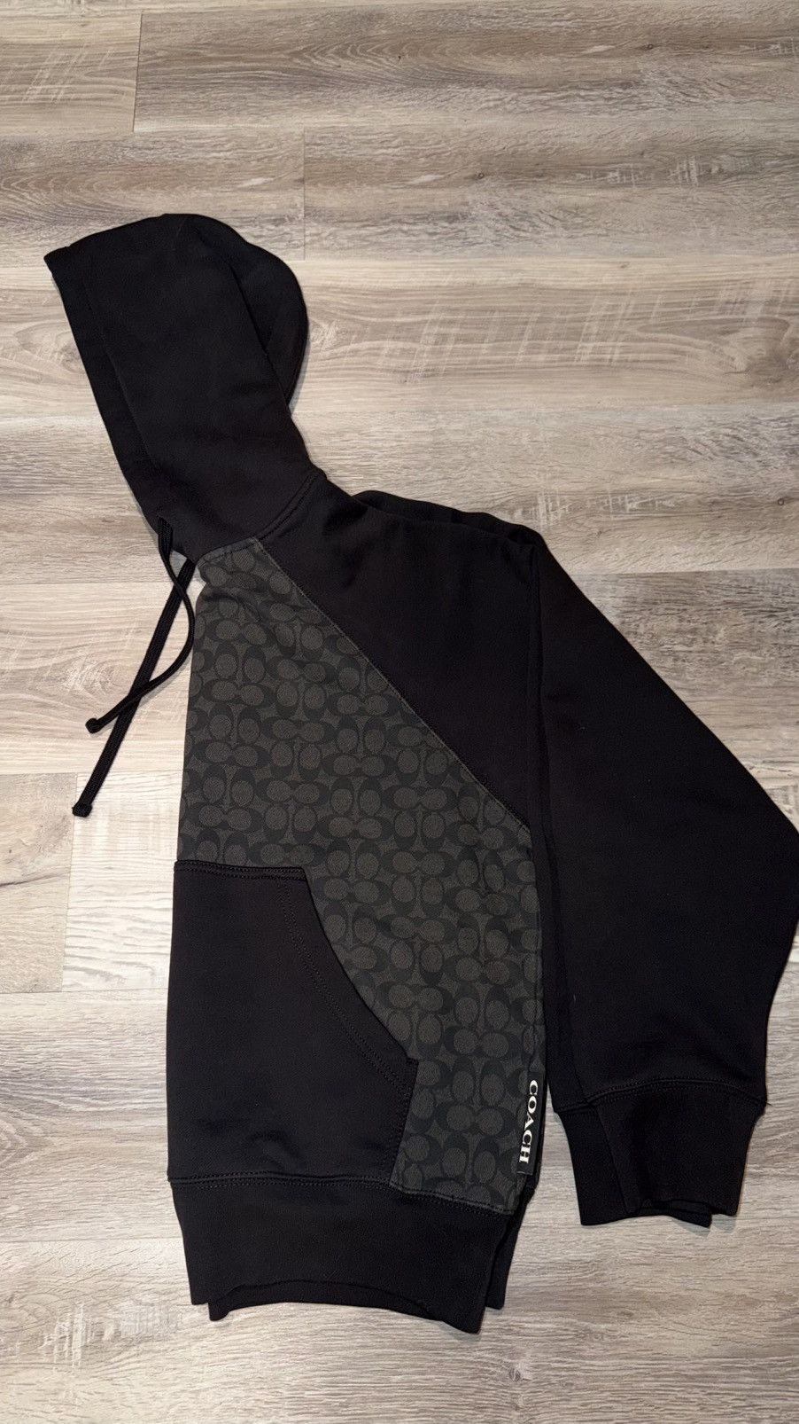 Coach Coach Black and grey Logo Hoodie Size US M / EU 48-50 / 2 - 3 Thumbnail