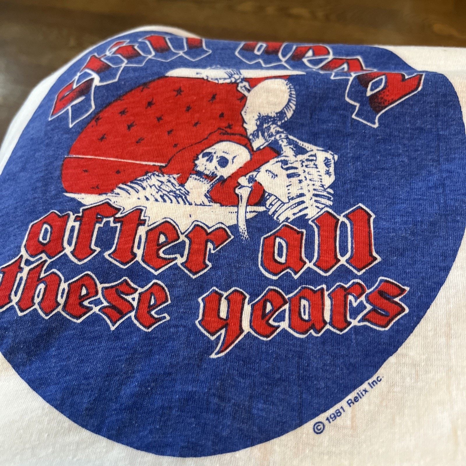 Grateful Dead VINTAGE 70s GRATEFUL DEAD T-SHIRT SHAKEDOWN STREET RELIX MAG Size US M / EU 48-50 / 2 - 19 Thumbnail