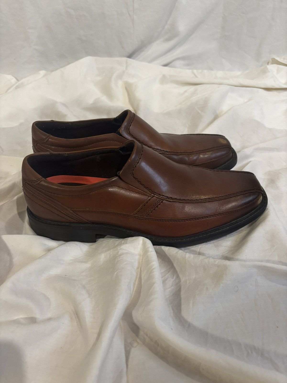 Rockport Brown leather loafer.MF371 Size US 9 / EU 42 - 4 Thumbnail