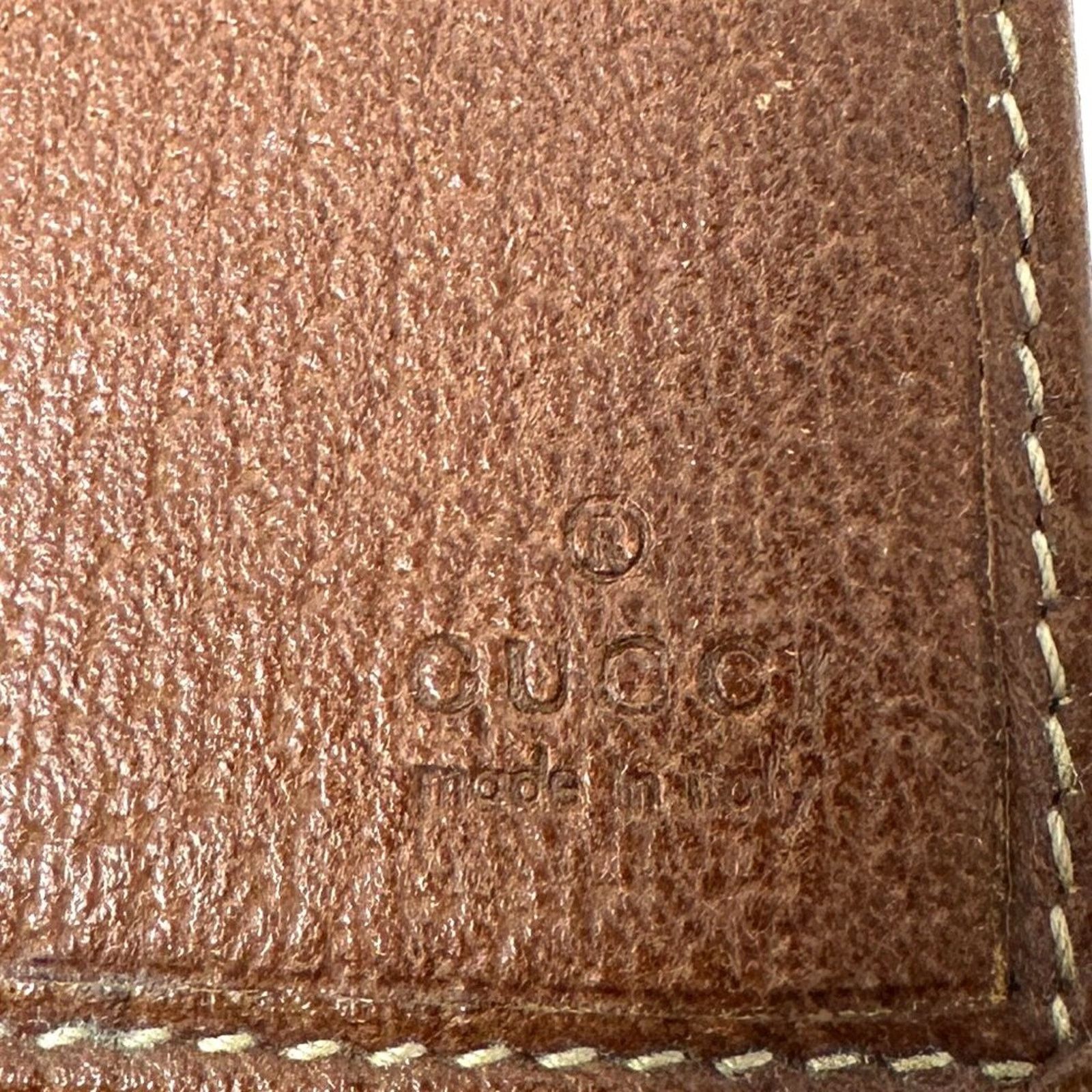 Gucci Gucci Denim GG Monogram Canvas and D-Ring Leather Wallet Size ONE SIZE - 8 Thumbnail