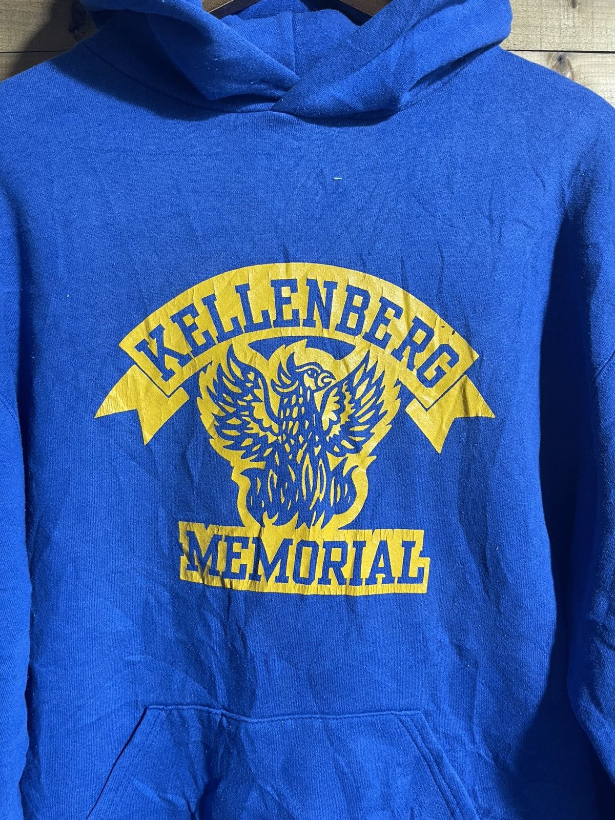 Russell Athletic Vintage kellenberg memorial hoodie Size US L / EU 52-54 / 3 - 2 Thumbnail