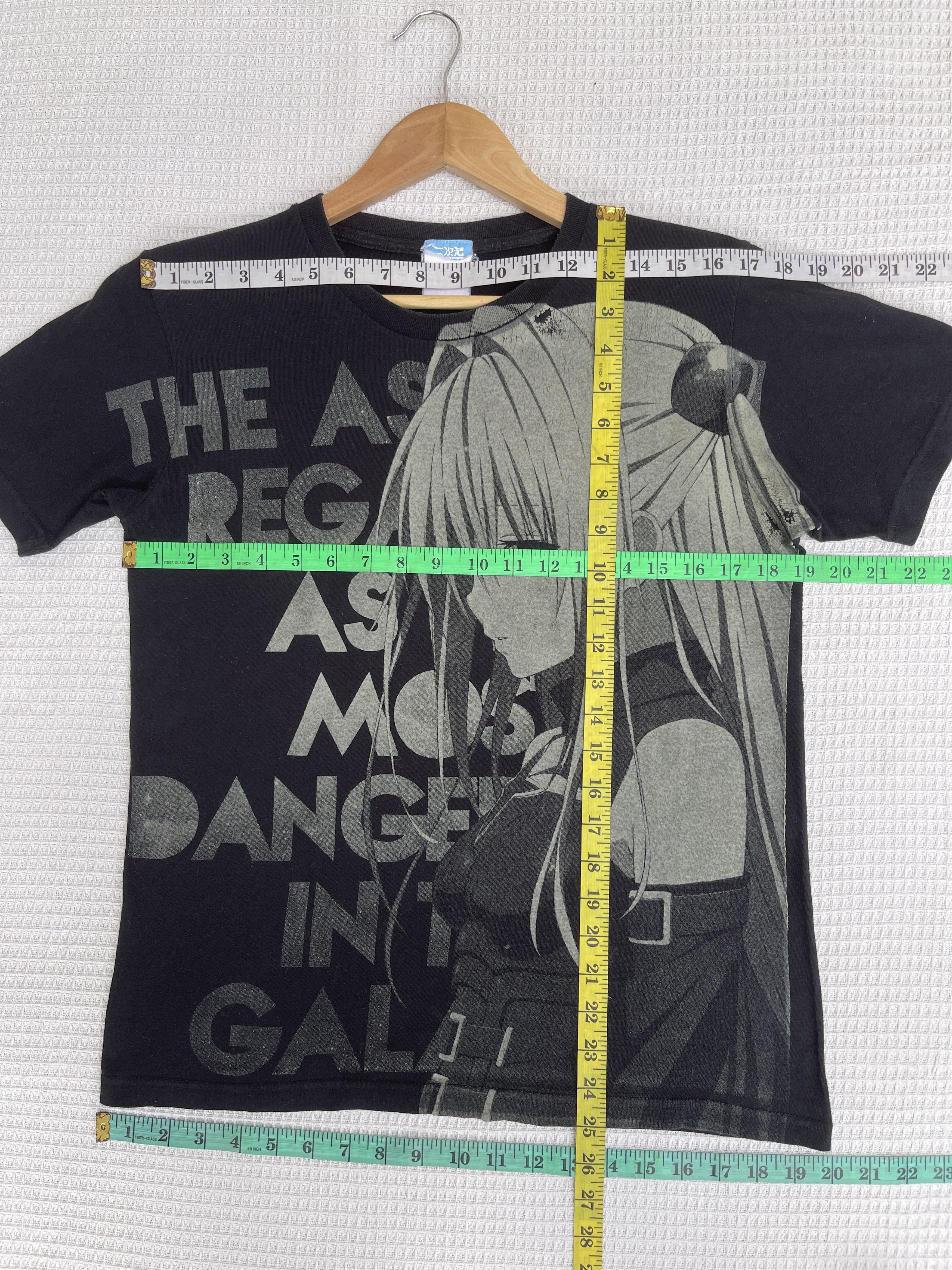 Anime Last🔥Vtg Anime To Love Ru 3 (Golden Darkness) Overprint Tee Size US S / EU 44-46 / 1 - 8 Thumbnail