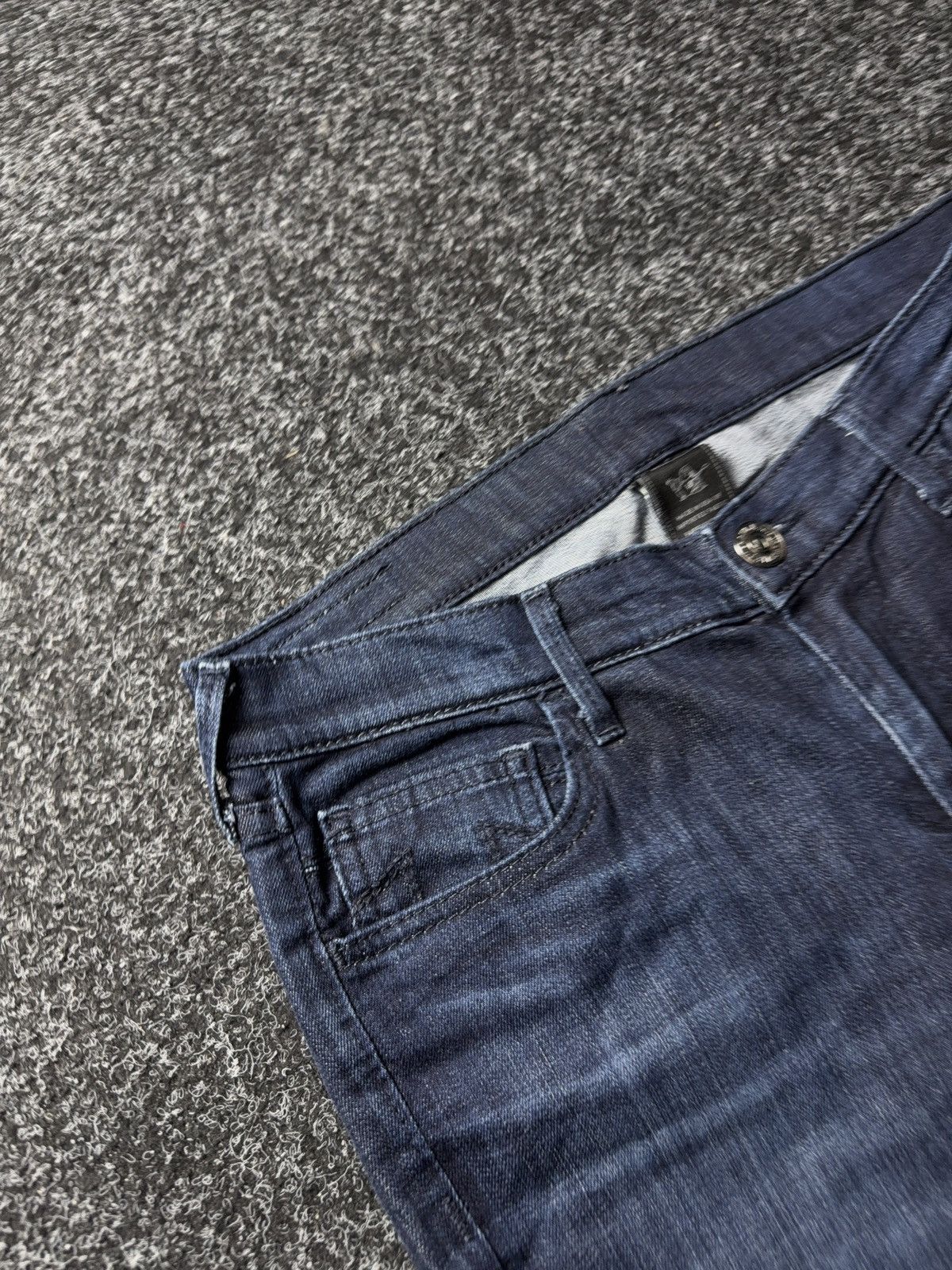 True Religion Y2K 00s True Religion Women’s Dark Wash Stretch Denim Jeans Size 31" - 9 Thumbnail