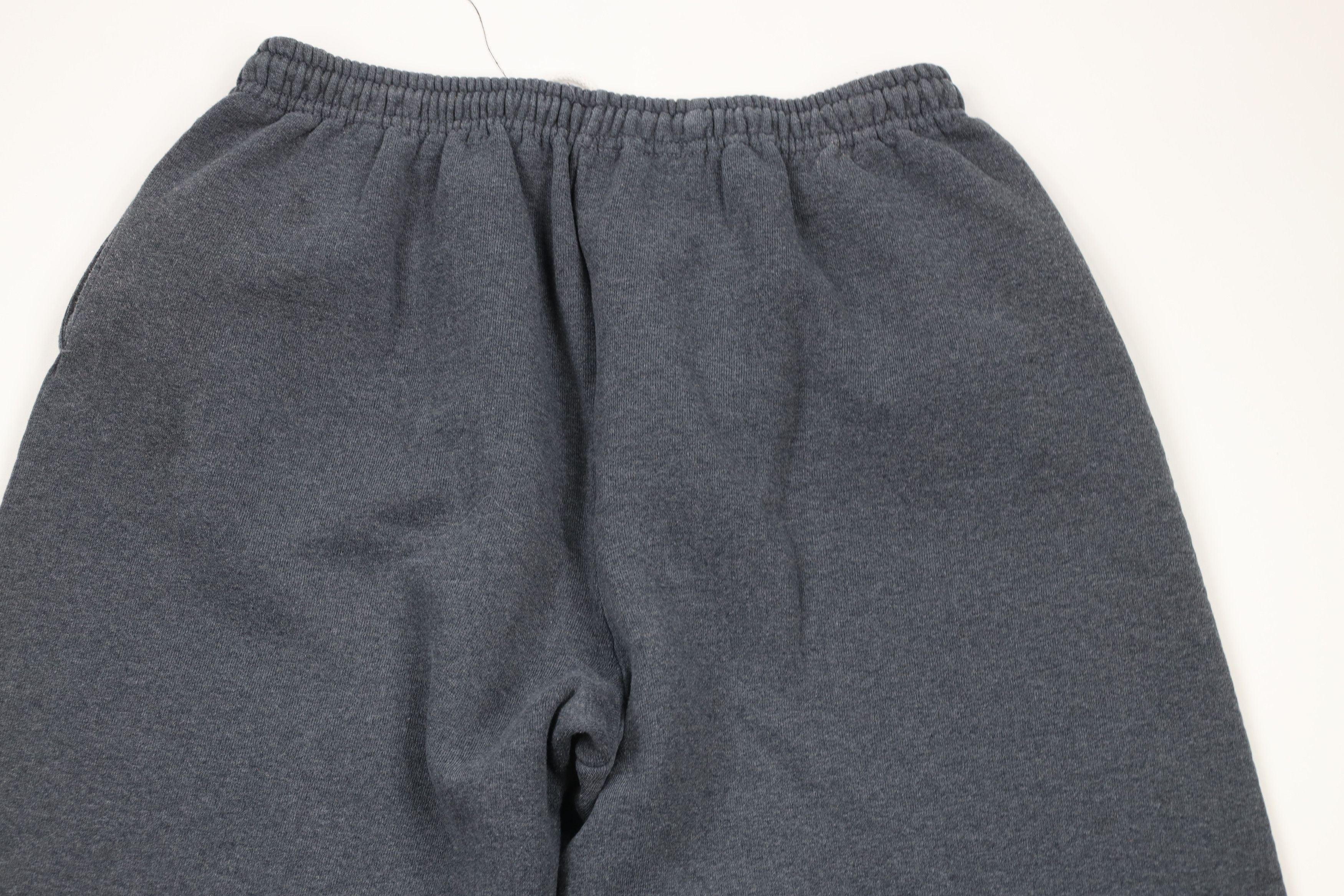 Russell Athletic × Vintage Vintage Russell Athletic Distressed Wide Leg Sweatpants Gray Size US 40 / EU 56 - 10 Thumbnail