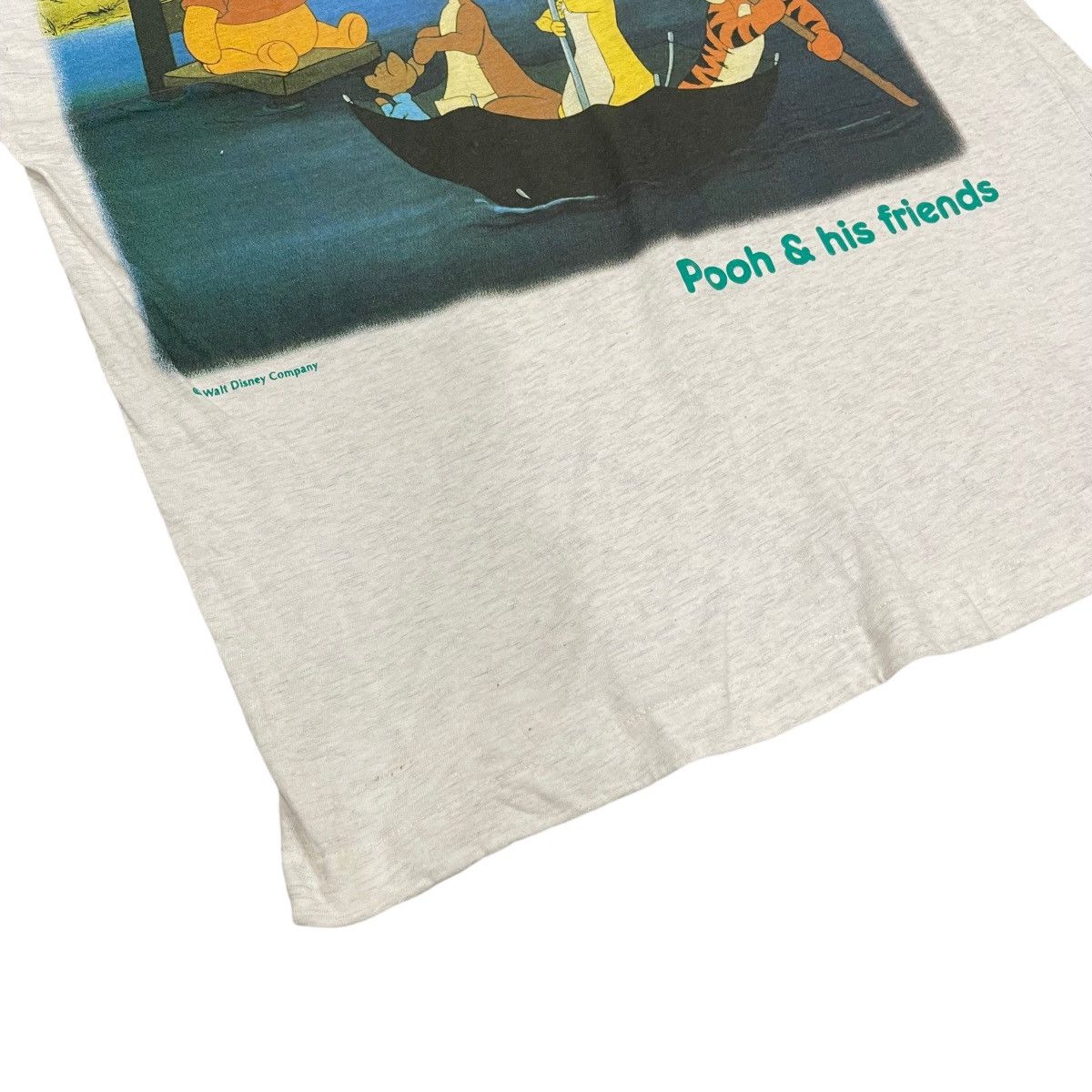 Anime × Cartoon Network × Vintage Vintage 80s Pooh & his friends Walt Disney T-Shirt Size US M / EU 48-50 / 2 - 5 Thumbnail