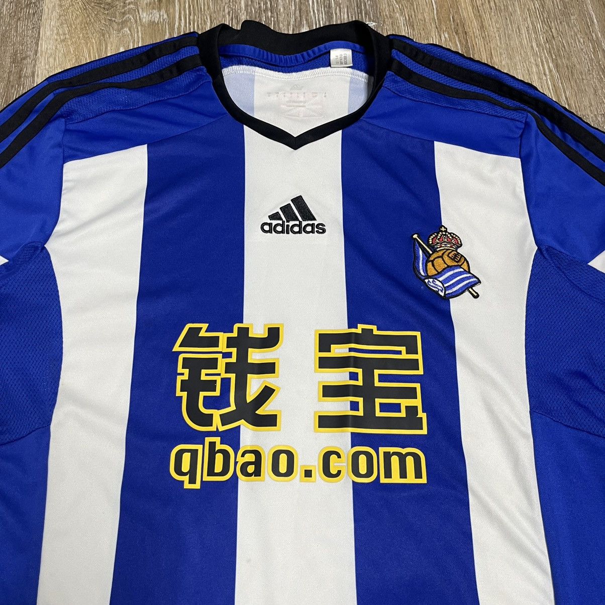 Adidas × Vintage 2014-15 real sociedad football jersey Size US S / EU 44-46 / 1 - 3 Thumbnail