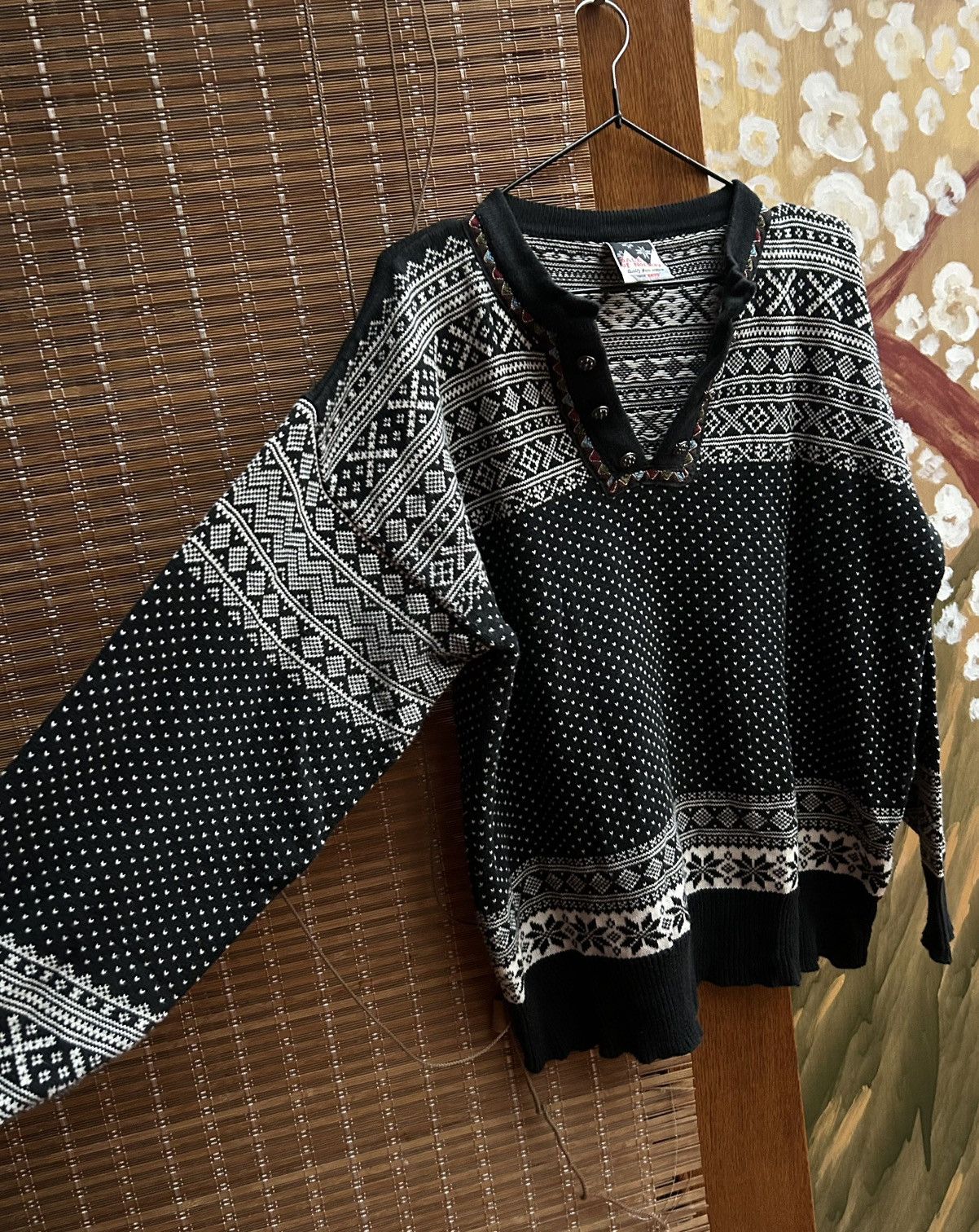 Dale Of Norway 80s Dale Of Norway Nordic Knit Cotton Ski Sweater Size M Size US M / EU 48-50 / 2 - 3 Thumbnail