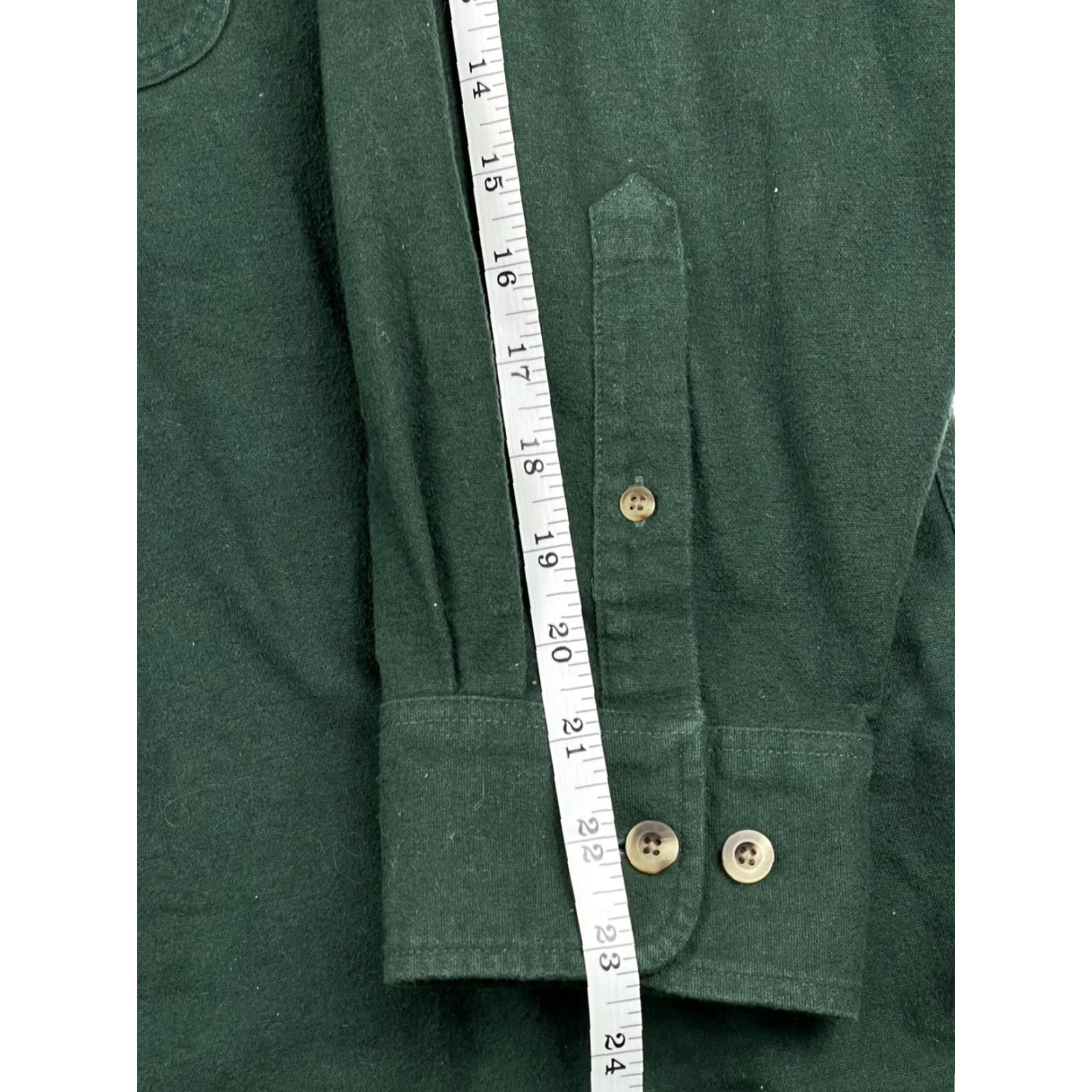 Vintage VINTAGE Cabela's Mens Shirt Chamois Cloth Flannel Button-Up Heavyweight Green 2XL Hunting Size US XXL / EU 58 / 5 - 6 Thumbnail
