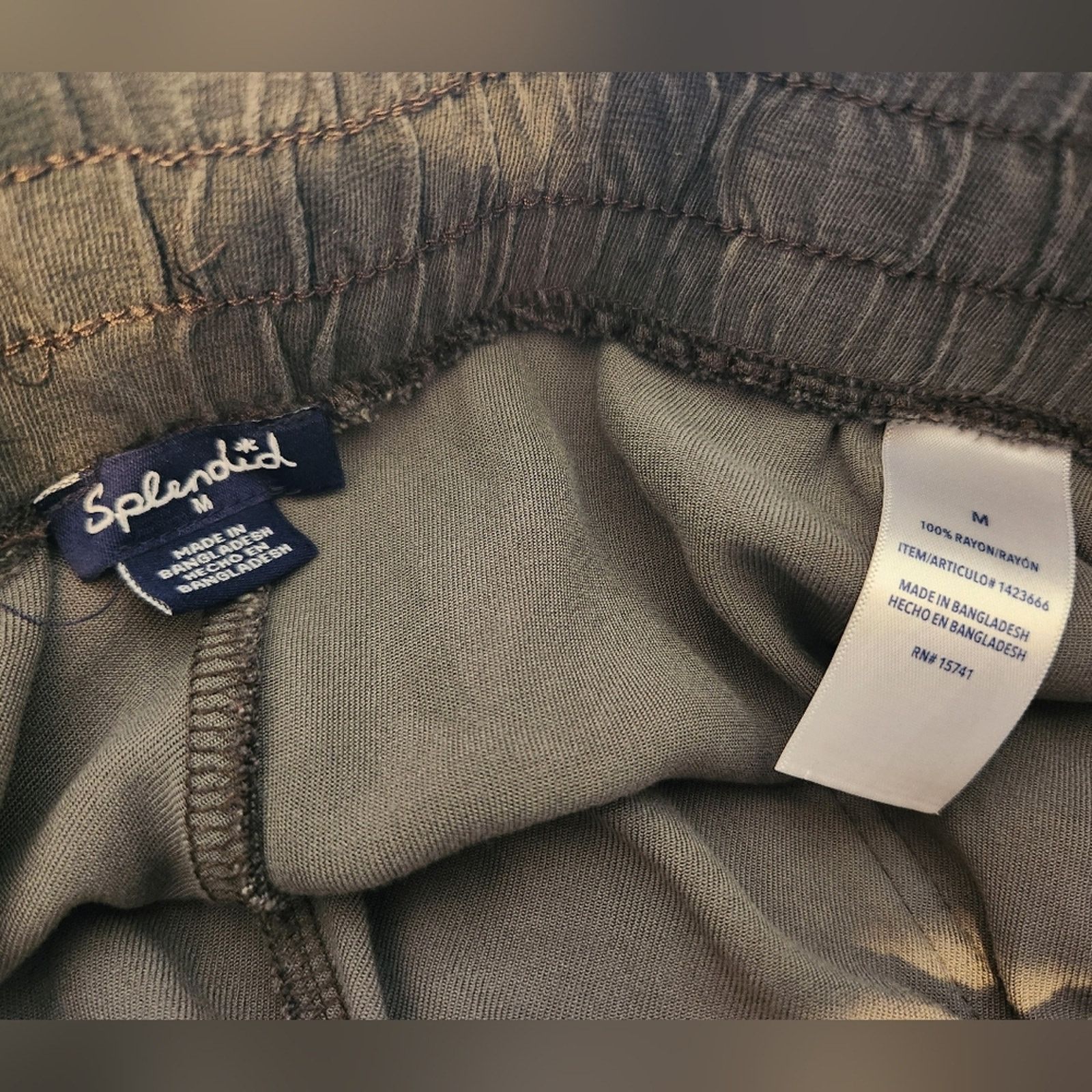Splendid Splendid Camo Jogger Lounge Pants Medium Size 28" / US 6 / IT 42 - 8 Thumbnail