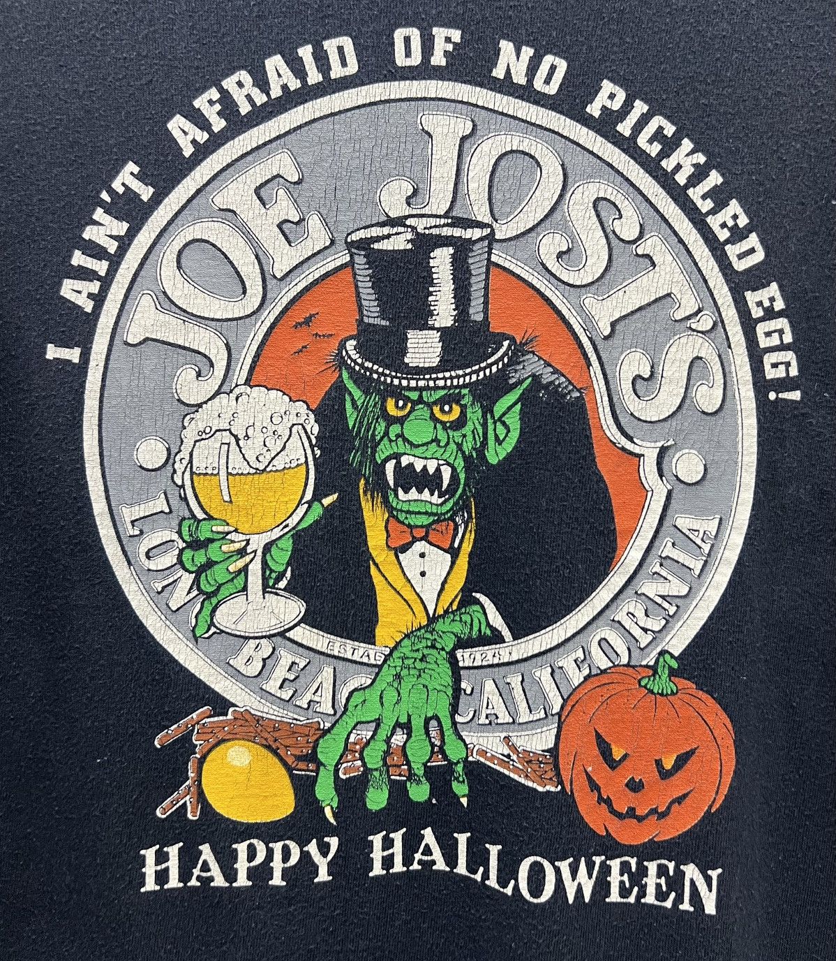 Vintage VINTAGE BOO! 1989 HAPPY HALLOWEEN MADE IN USA SHIRT Size US XL / EU 56 / 4 - 3 Thumbnail