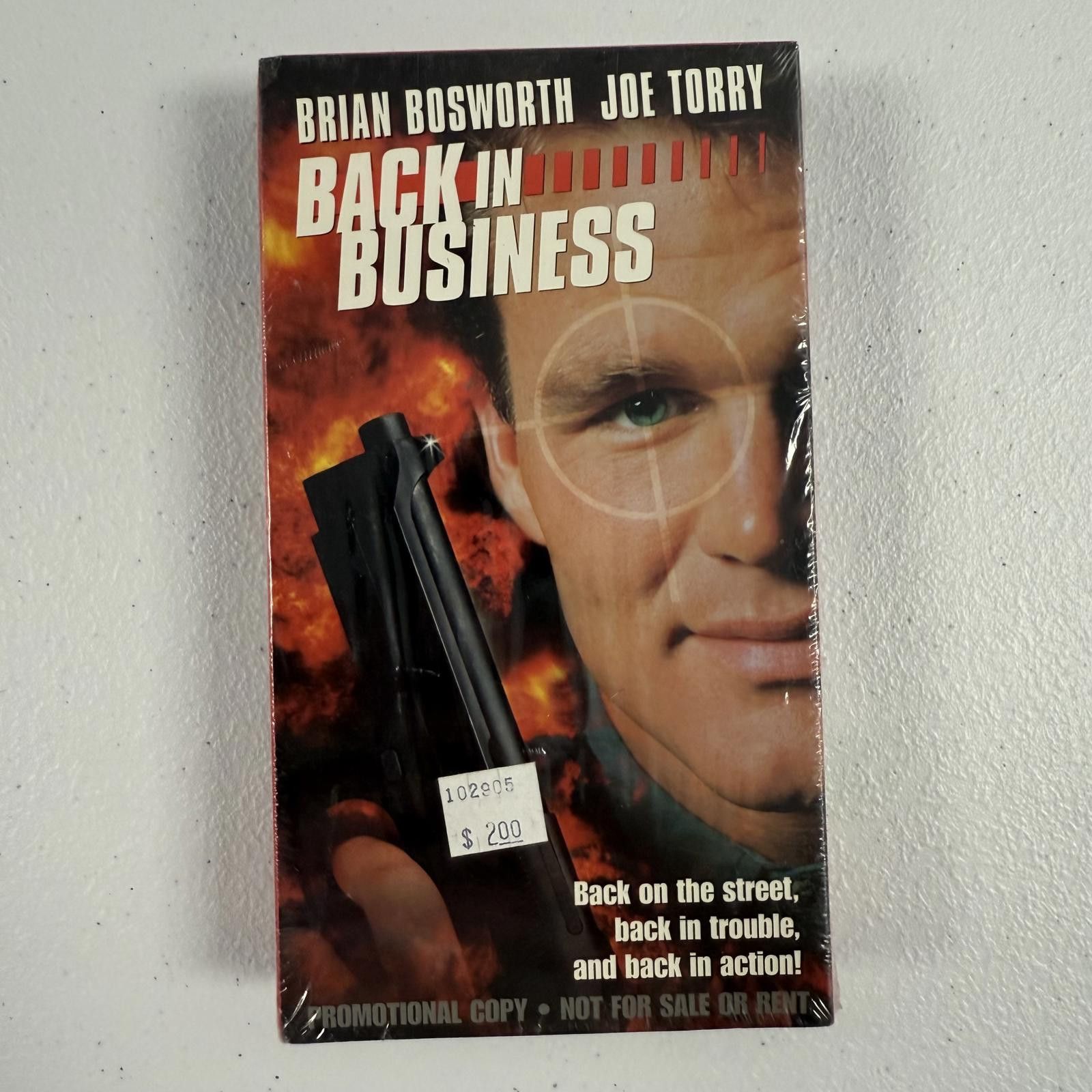 Designer Back in Business VHS 1996 PROMO DEMO Tape SEALED DS RARE Size ONE SIZE - 1 Thumbnail