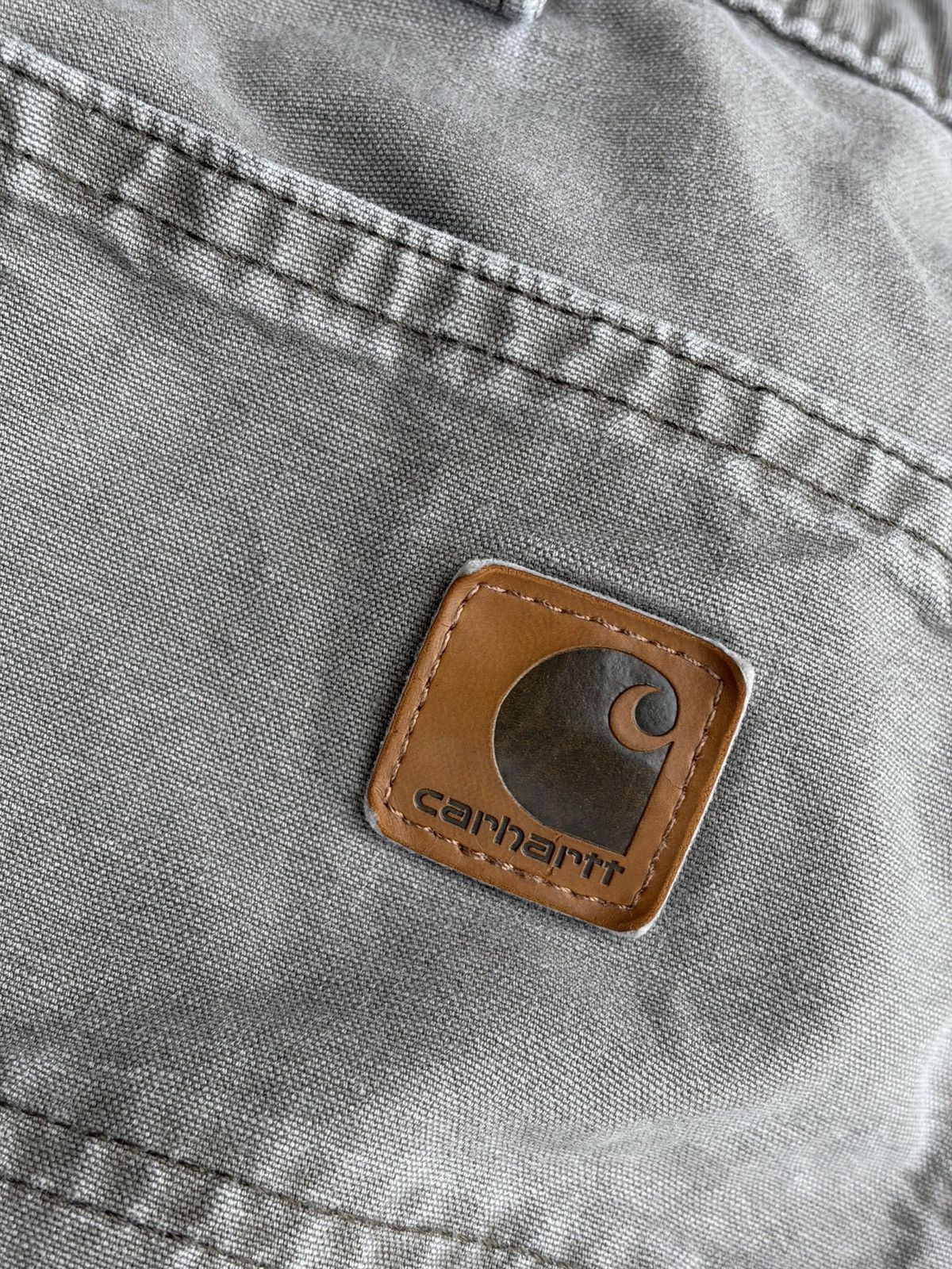 Carhartt Carhartt B151 LBR Original Fit Dungaree Pants 40x30 Size US 40 / EU 56 - 3 Thumbnail