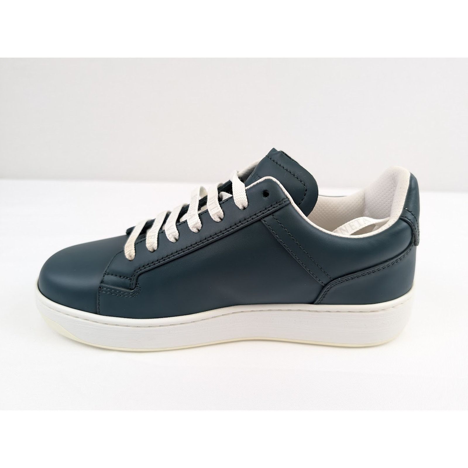 Bottega Veneta o1rshd1 Bolt Calf Low-Top Sneakers in Ottanio Size US 8.5 / EU 41-42 - 9 Thumbnail