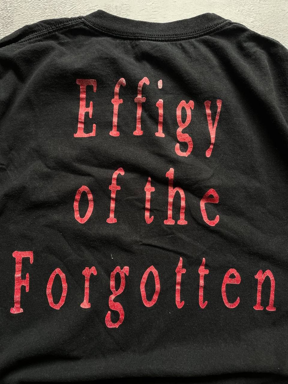 Vintage Vintage Rare Suffocation Effigy Of Forgotten 2003 black tee Size US XL / EU 56 / 4 - 8 Thumbnail