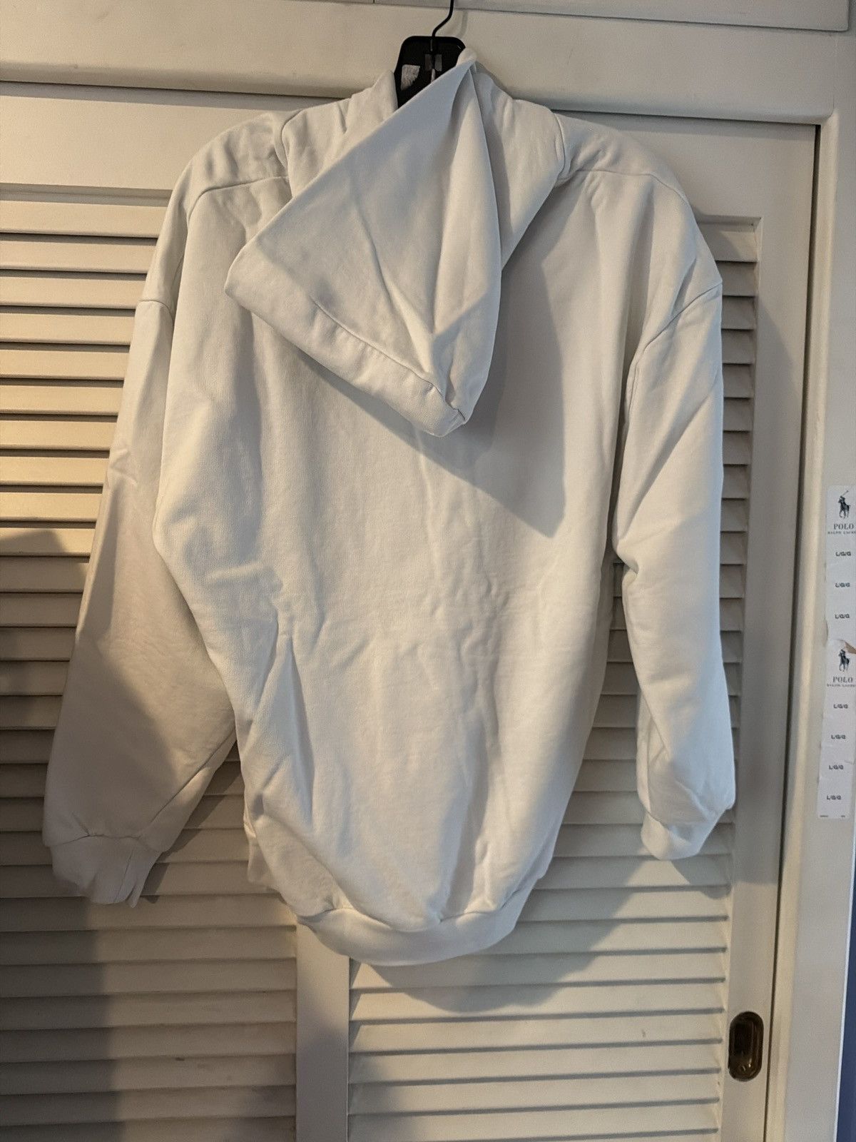 Balenciaga Balenciaga energy label dirty white zip up hoodie xs Size US XS / EU 42 / 0 - 2 Thumbnail