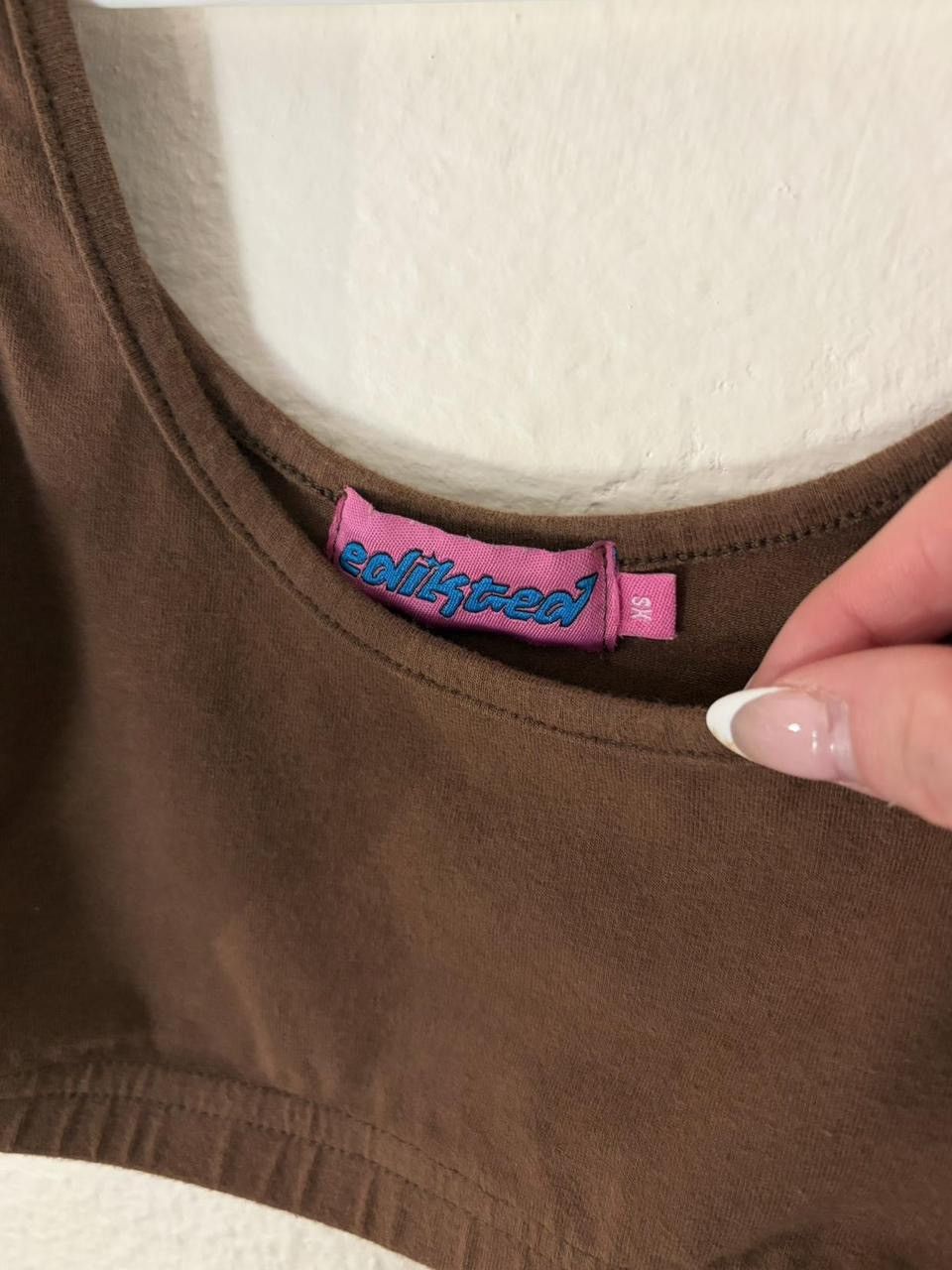 Nordstrom edikted brown mina crop top Size XS / US 0-2 / IT 36-38 - 3 Thumbnail