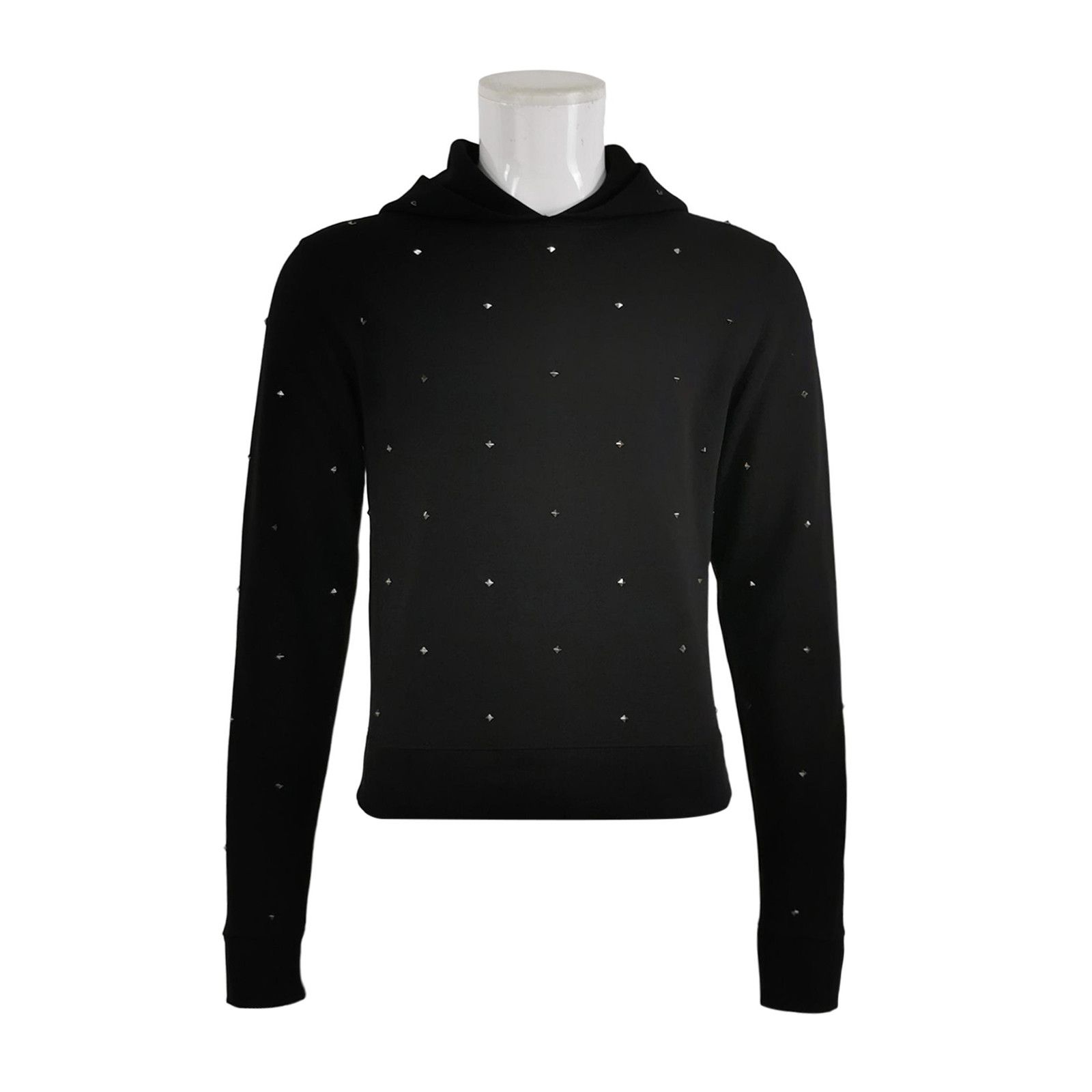 Valentino Valentino Rockstud Hooded Sweatshirt S Size US S / EU 44-46 / 1 - 1 Thumbnail
