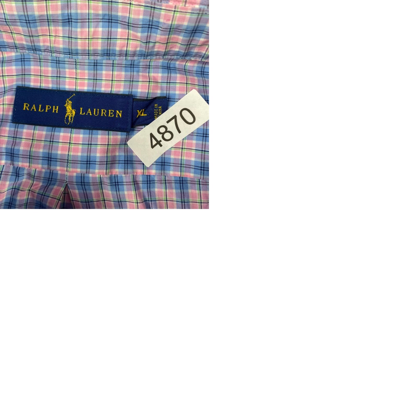 Ralph Lauren Ralph Lauren Button-Down Shirt Mens XL Multicolor Plaid Long Sleeve 100% Cotton Size US XL / EU 56 / 4 - 9 Thumbnail