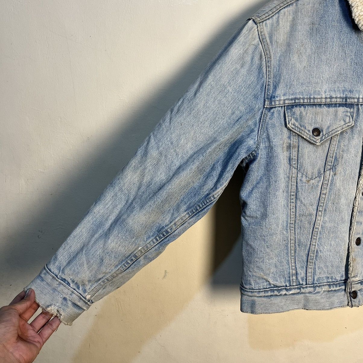 Levi's Vintage Clothing Vintage 1980's Levi's Sherpa Denim Jacket Size US M / EU 48-50 / 2 - 12 Thumbnail