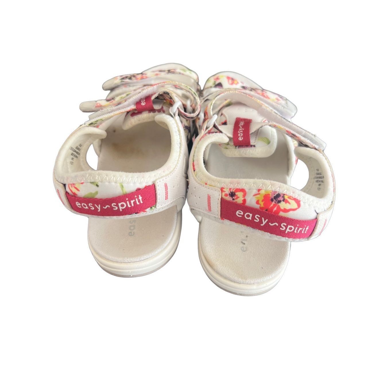 ESPIRIT Easy Spirit Selocke Floral Adjustable Strappy Nylon Sandals Size US 8.5 / IT 38.5 - 3 Thumbnail
