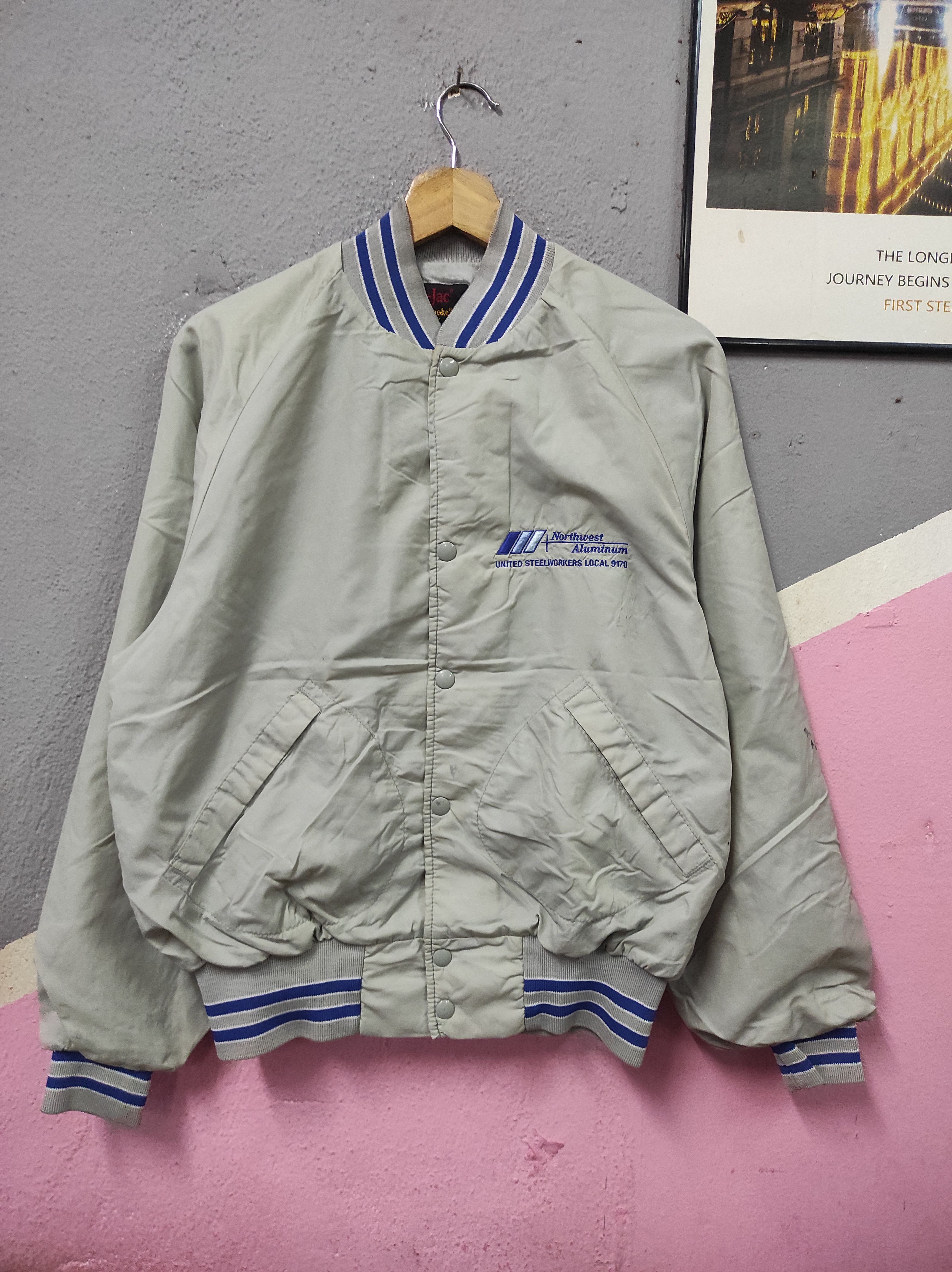 Dunbrooke VINTAGE PLAJAC DUNBROOKE USA VARSITY JACKET Size US M / EU 48-50 / 2 - 1 Thumbnail
