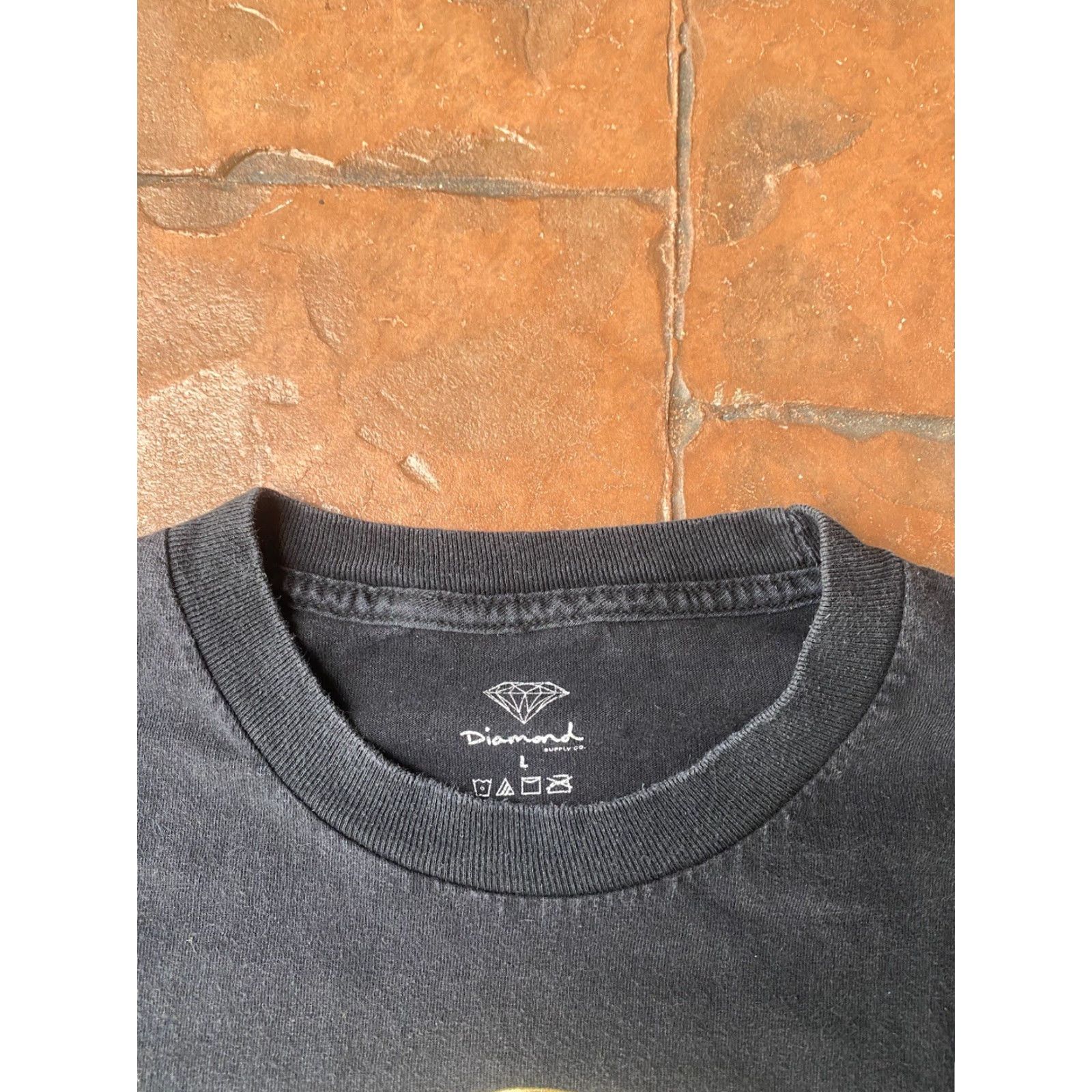 Diamond Supply Co. Diamond Supply Co. Ben Baller T-Shirt Diamond Supply X Ben Baller Raglan Short Sleeve Crew Neck Black Cotton Logo Graphic Print Vintage No Size US L / EU 52-54 / 3 - 2 Thumbnail