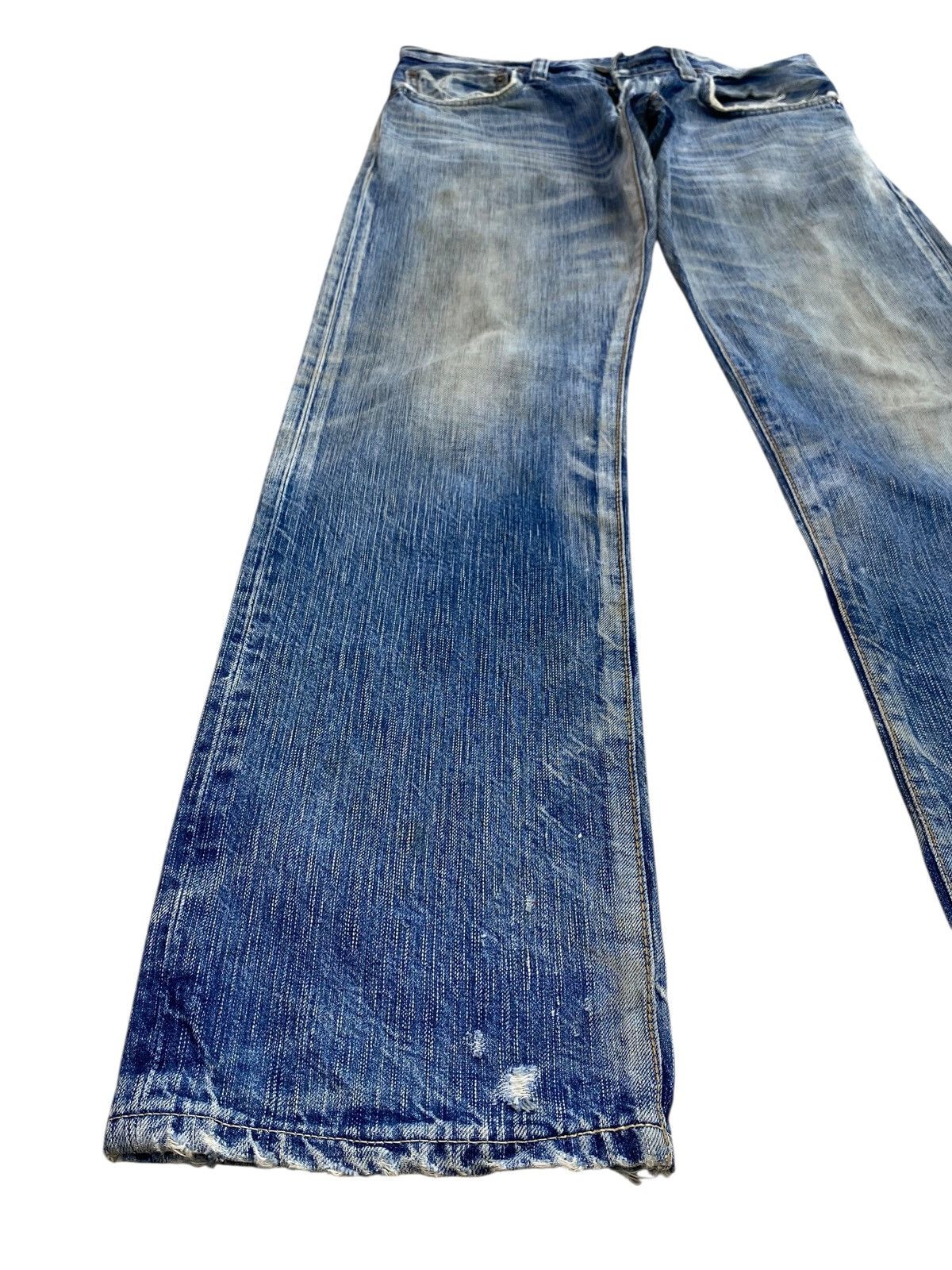 Edwin Edwin Brand Faded Blue Wash Style Loose Jeans Size US 32 / EU 48 - 7 Thumbnail
