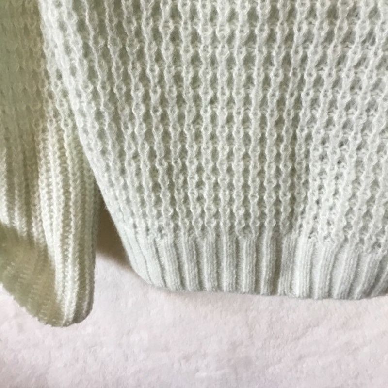 Anthropologie Anthropologie Maeve Mint Bell-Sleeve Sweater Size S / US 4 / IT 40 - 8 Thumbnail