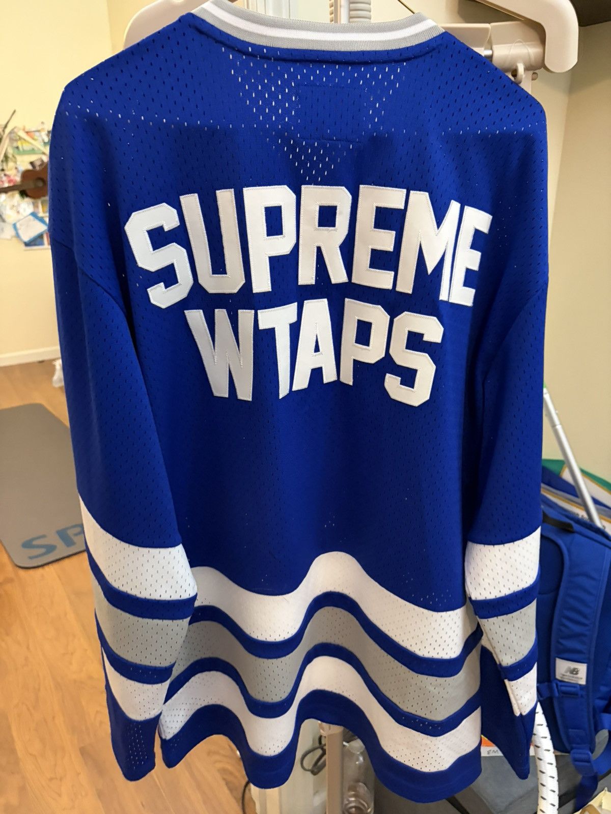 Supreme × Wtaps Suprmee Wtaps Hockey Jersey Size US L / EU 52-54 / 3 - 4 Thumbnail
