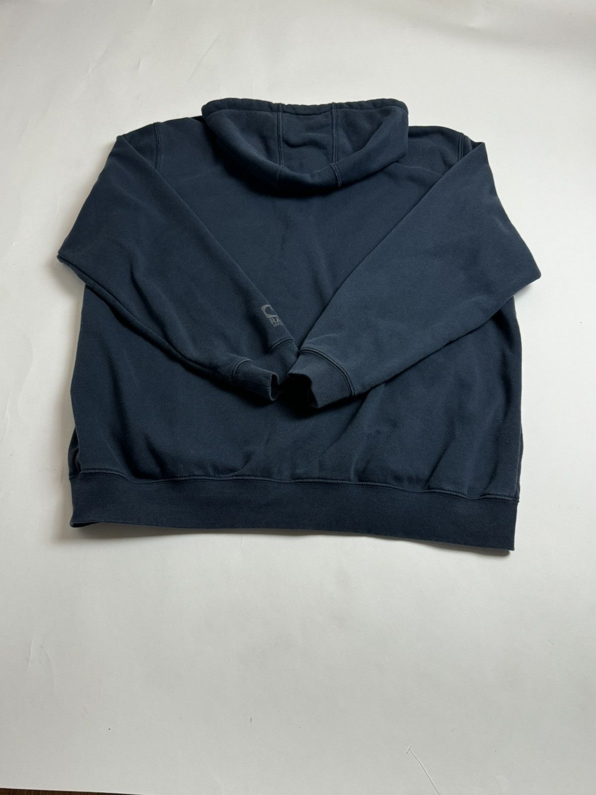 Carhartt Navy Blue Carhartt Zip Up Hoodie Size US XL / EU 56 / 4 - 2 Thumbnail