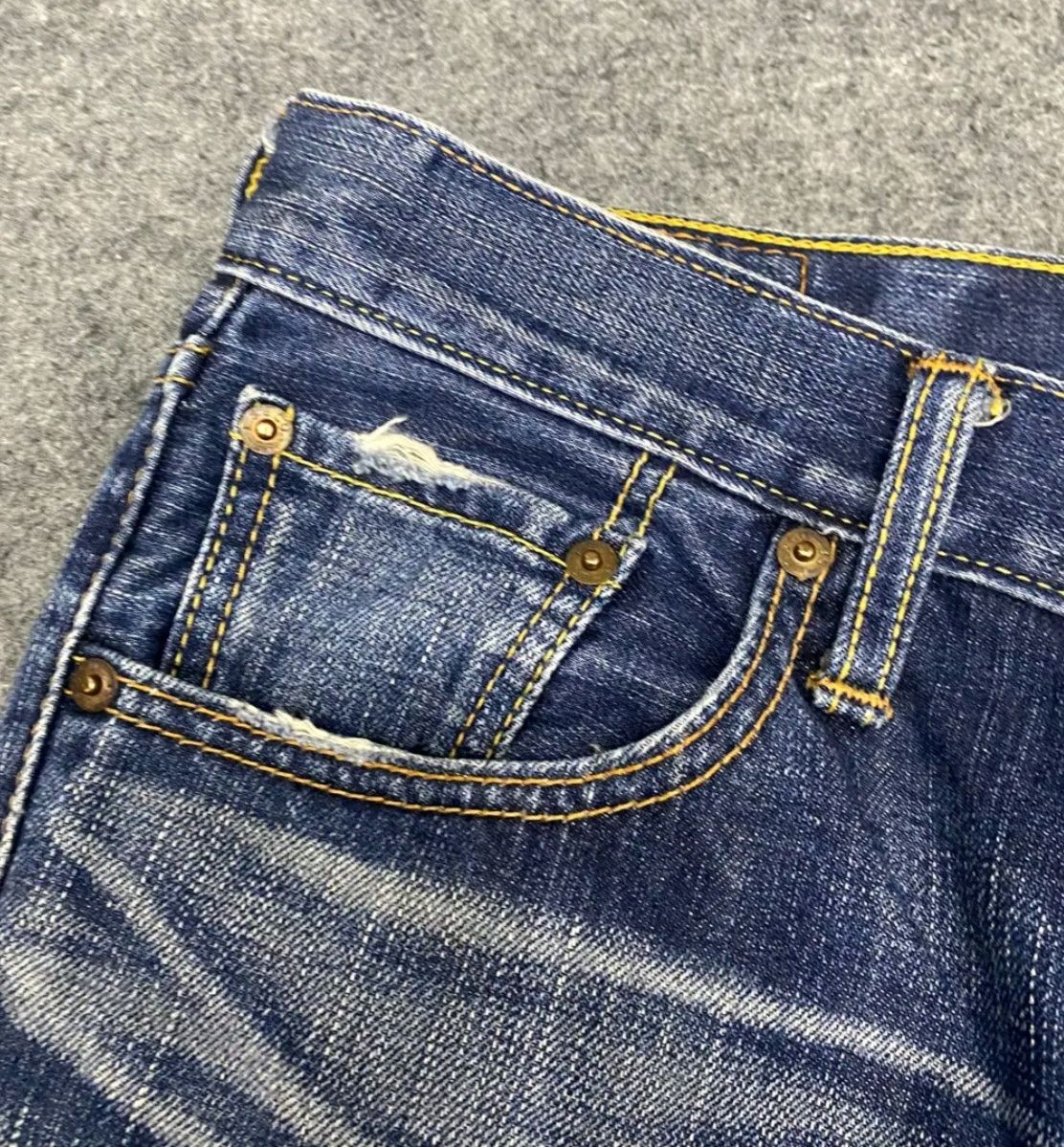 Levi's Vintage Levis Lot 707 Denim Flare Jeans Size US 30 / EU 46 - 8 Thumbnail
