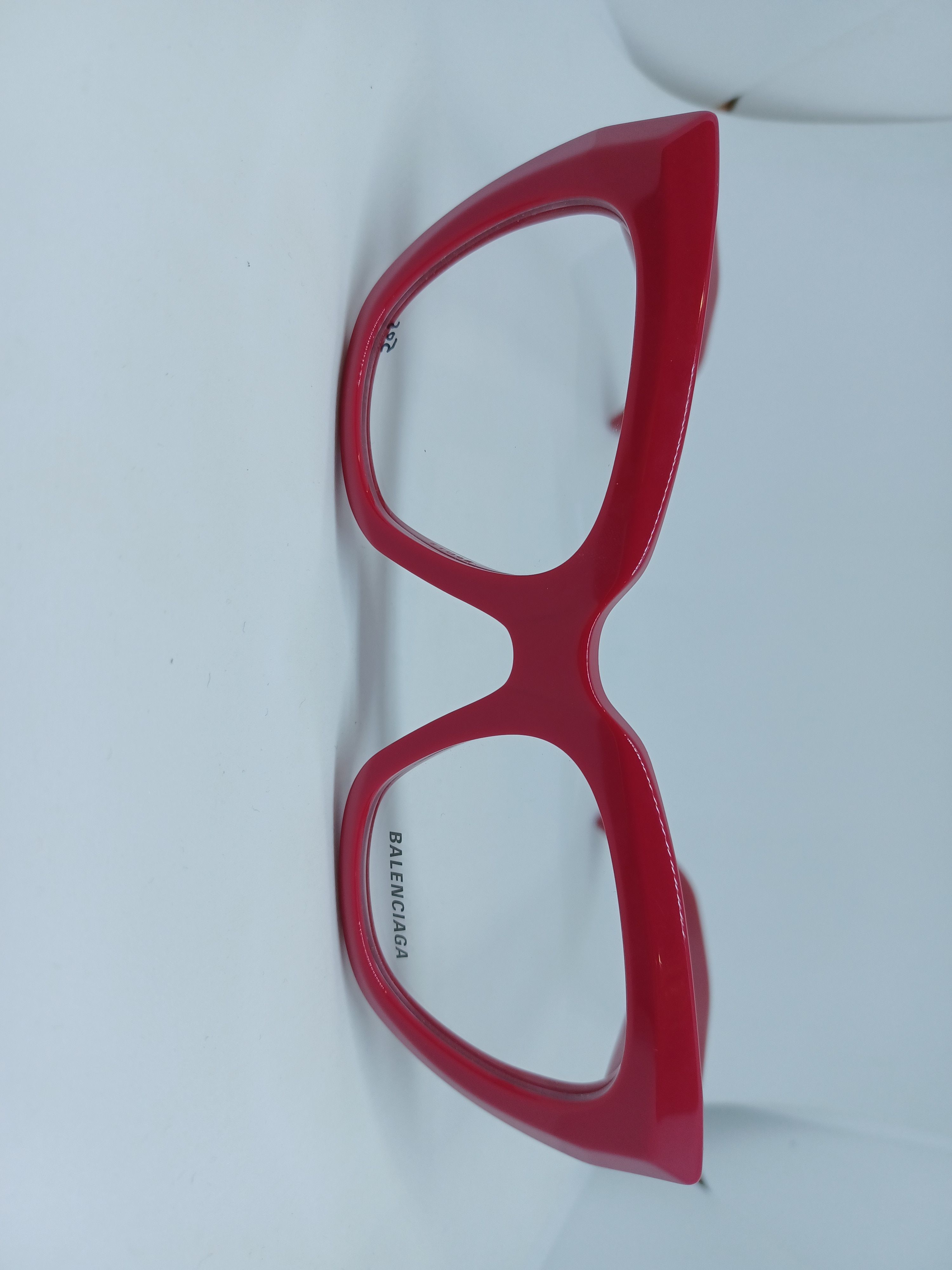 Balenciaga Balenciaga BB0238/S Fuchsia Soft Cat Eye Glasses — Brand New Size ONE SIZE - 3 Thumbnail
