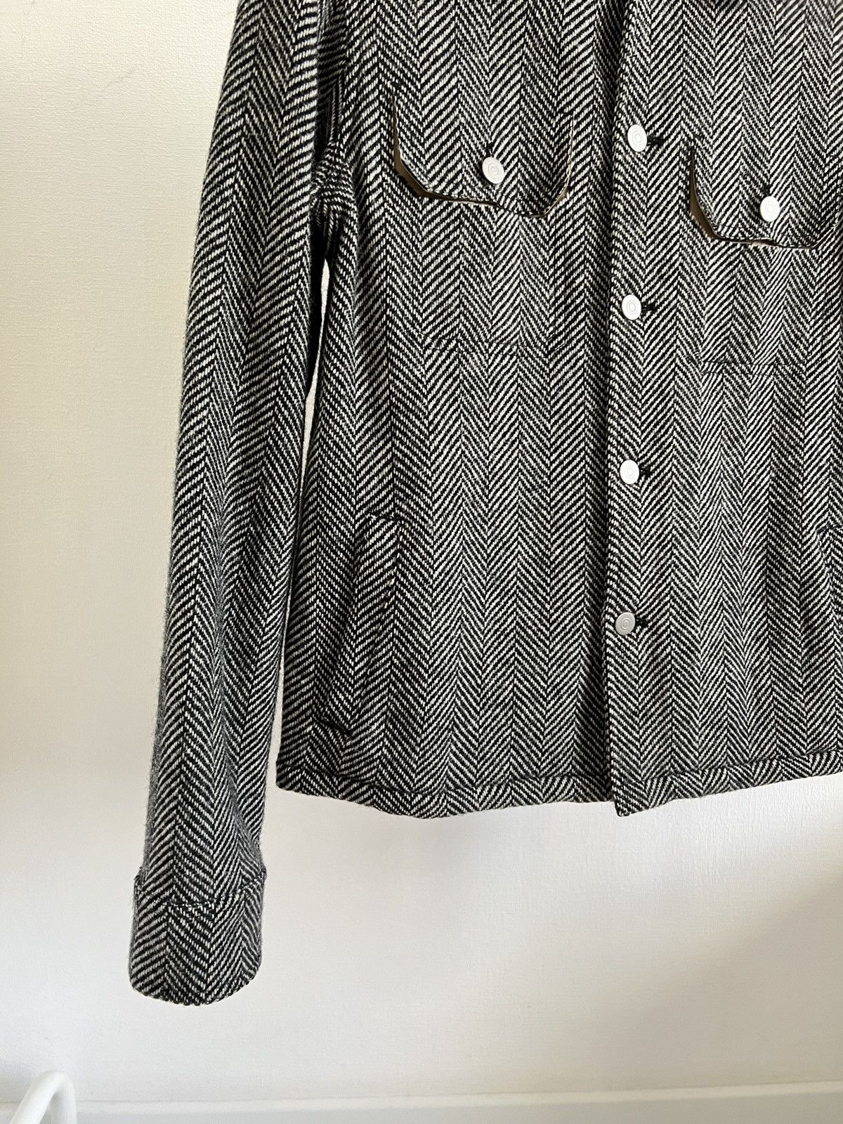 Maison Margiela Maison Margiela Wool Tweed Jacket Size US M / EU 48-50 / 2 - 3 Thumbnail