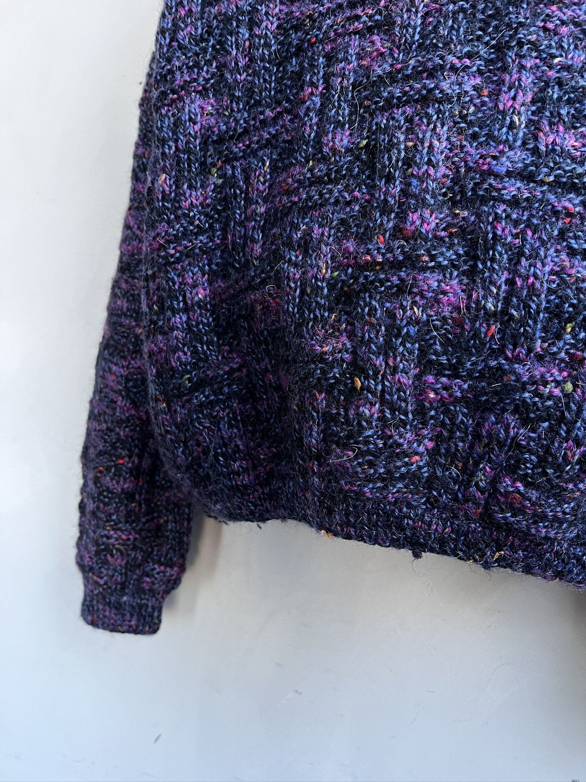 Valentino Valentino vintage sweater purple knitted classic luxury Size US M / EU 48-50 / 2 - 10 Thumbnail