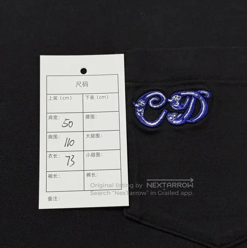 Dior Dior Black Cotton Men's T-Shirt . Size US L / EU 52-54 / 3 - 5 Thumbnail