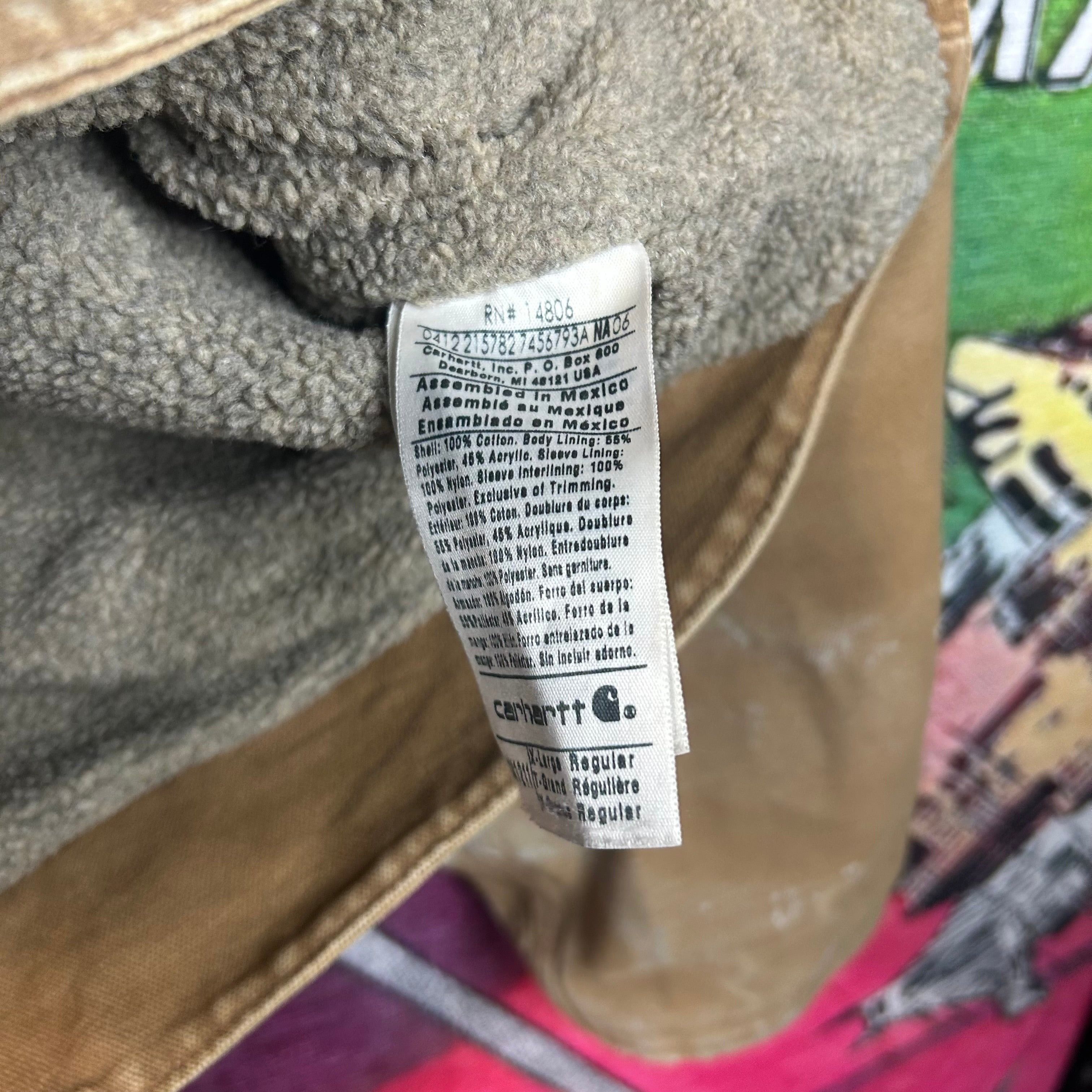 Carhartt Carhartt Paint Splattered Hooded Jacket Size XL Size US XL / EU 56 / 4 - 4 Thumbnail