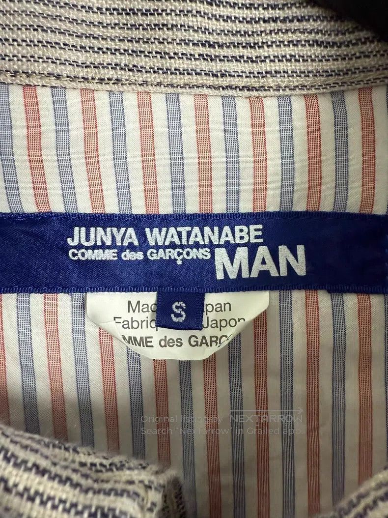 Junya Watanabe Junya Watanabe Patchwork Linen Jacket Shirt Size US S / EU 44-46 / 1 - 5 Thumbnail