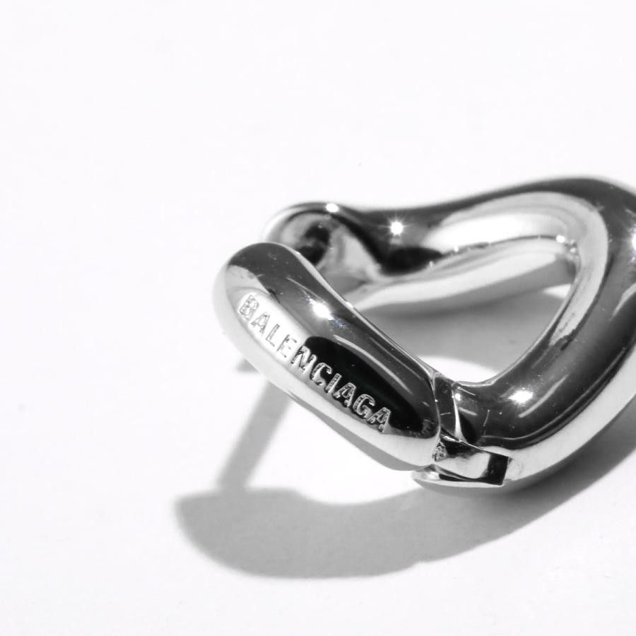 Balenciaga o1s1rm1225 Size: OS / Loop Mini Earring in Silver Size ONE SIZE - 5 Thumbnail
