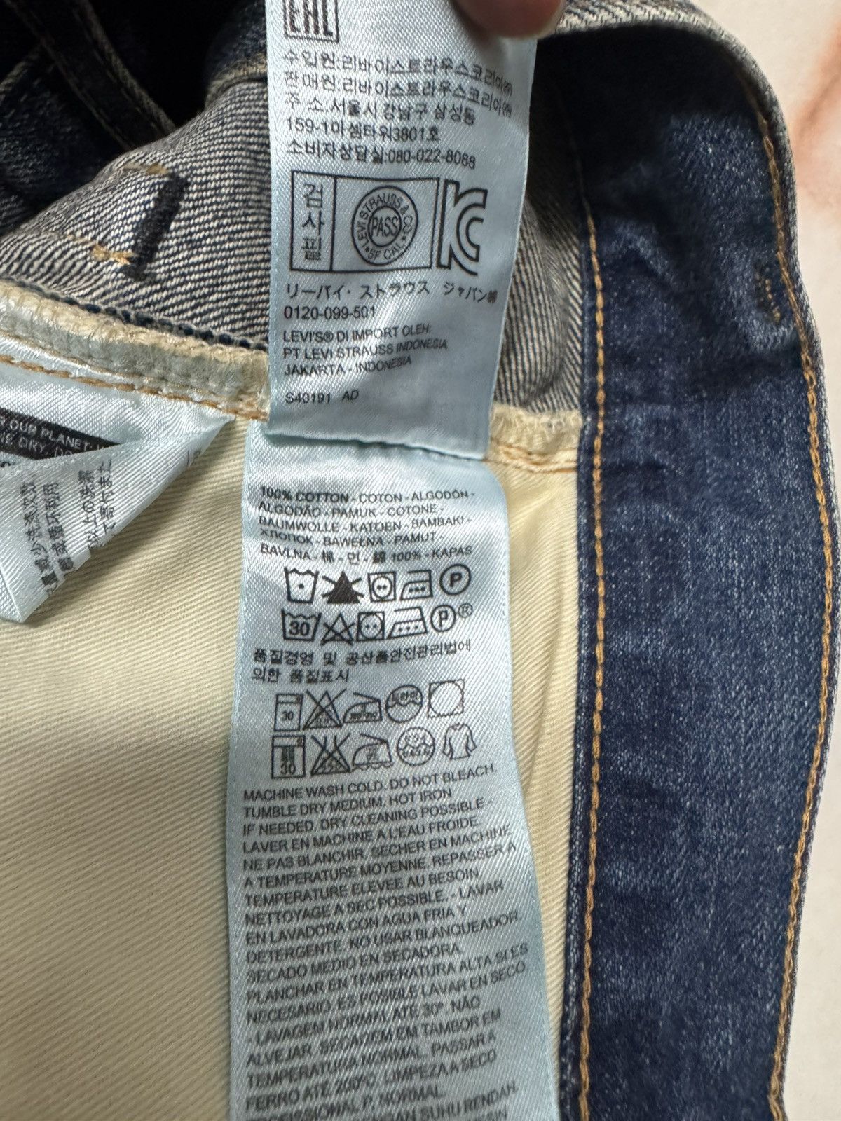Levi's 💥RARE SELVEDGE💥LEVI'S ( LVC ) 505 BELL BOTTOM BIG E MUDWASH Size US 26 / EU 42 - 15 Thumbnail