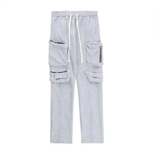 Jean Gray Cargo Stacked Pants Size US 34 / EU 50 - 3 Thumbnail