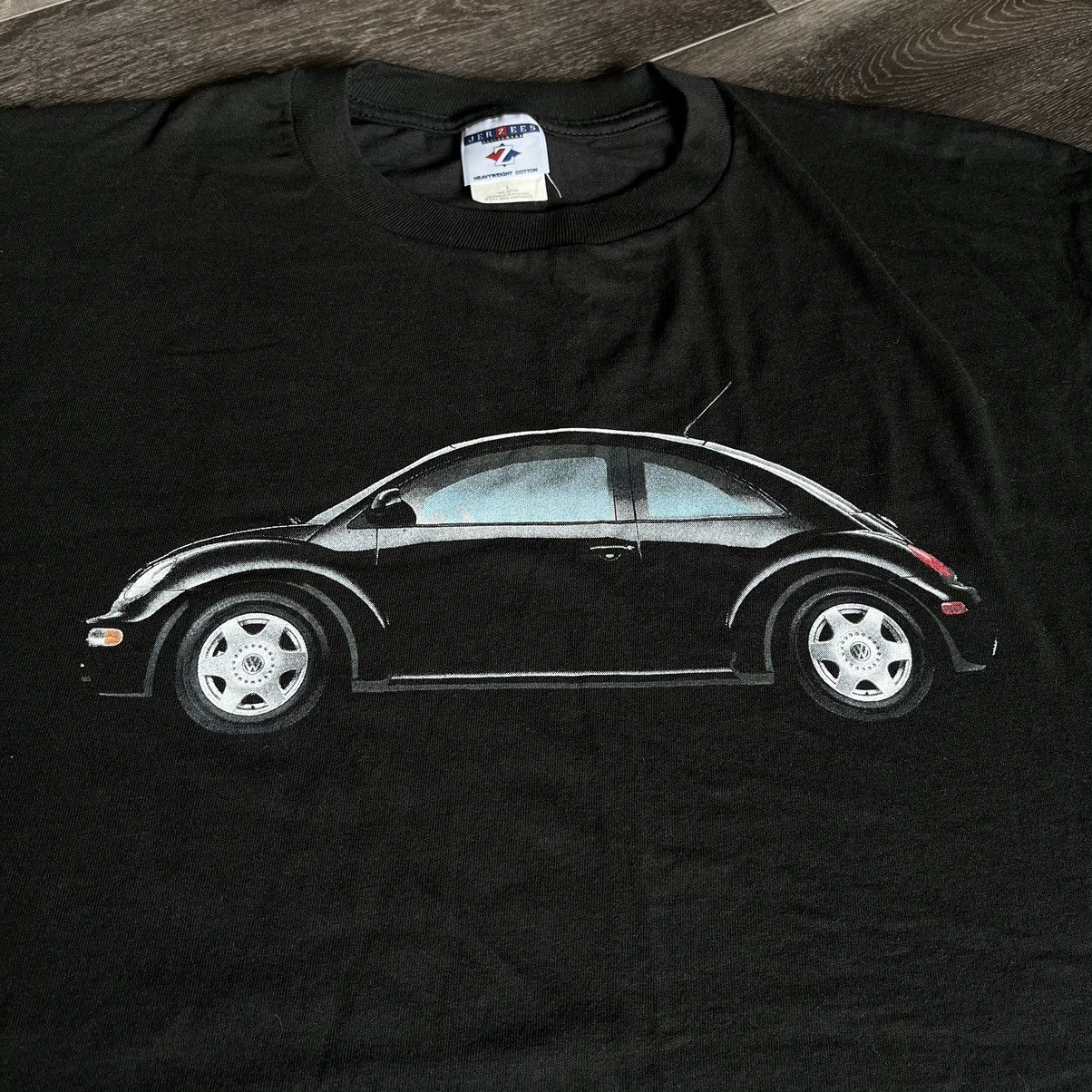 Vintage Vintage 2000s Volkswagen New Beetle Car Graphic Logo Tee Size US L / EU 52-54 / 3 - 1 Thumbnail