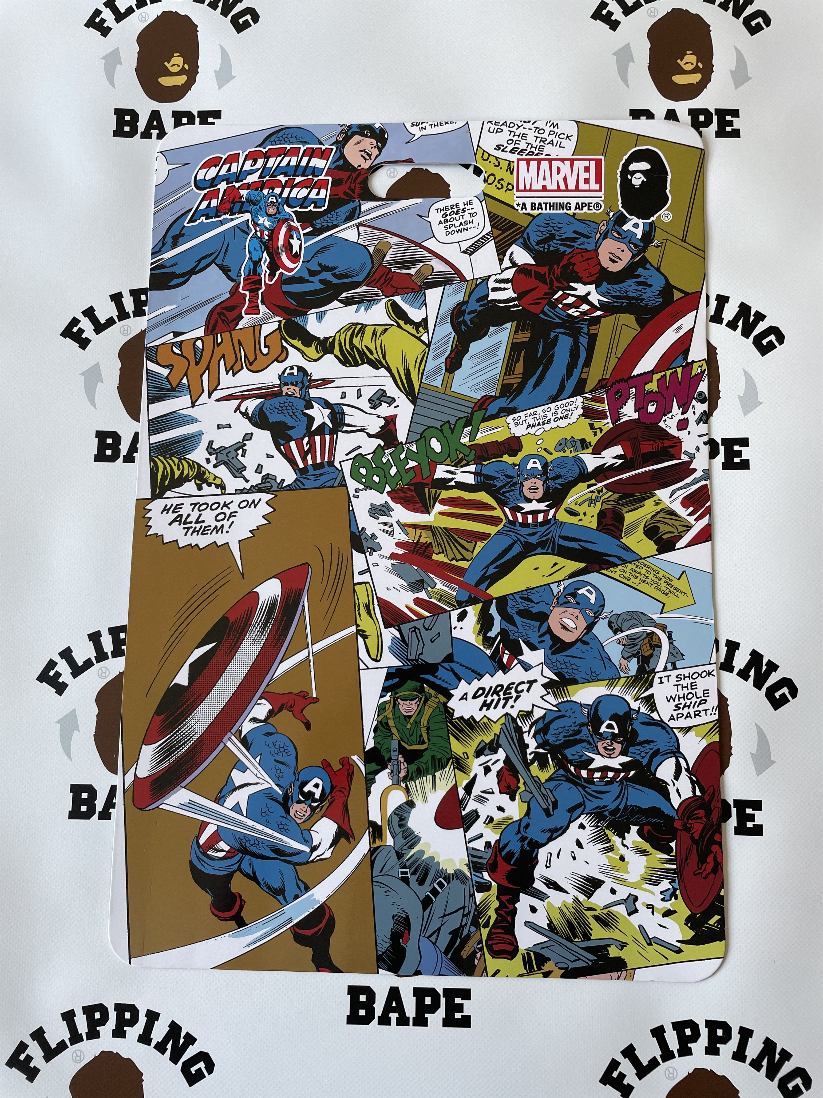 Bape MARVEL BAPE STA CAPTAIN AMERICA Size US 8.5 / EU 41-42 - 13 Thumbnail