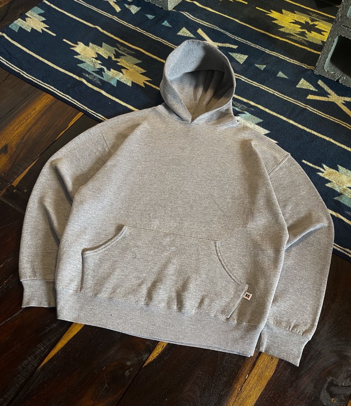 Russell Athletic RUSSELL Vintage Hoodie (1980s) – Grey Size US XL / EU 56 / 4 - 2 Thumbnail