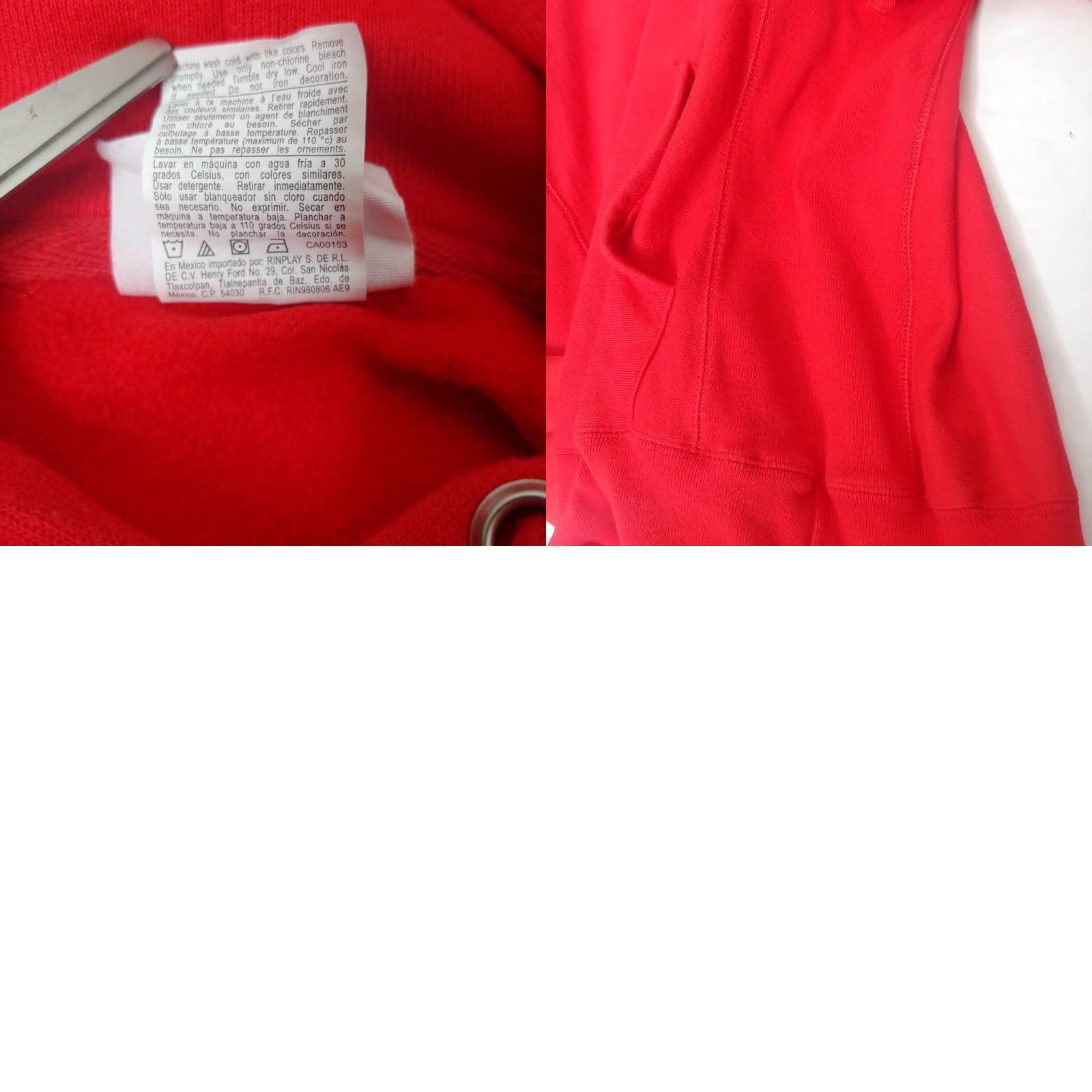 Champion VINTAGE Champion Reverse Weave Sweatshirt Shirt Mens S Red Heavyweight Pullover Hoodie L9-? Size US S / EU 44-46 / 1 - 8 Thumbnail