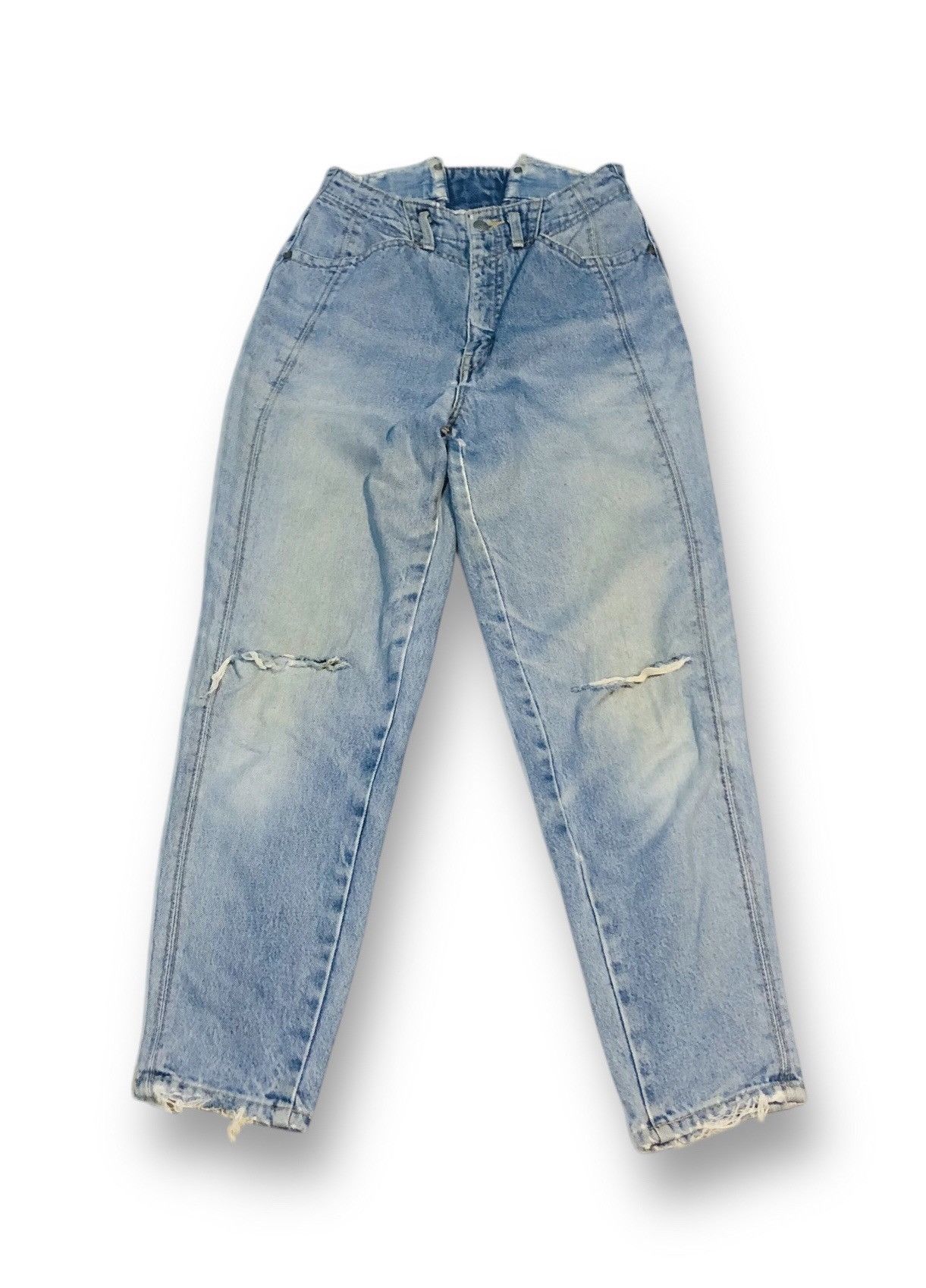 Japanese Brand Climax Double Zipper Jeans (10) Size US 26 / EU 42 - 1 Thumbnail