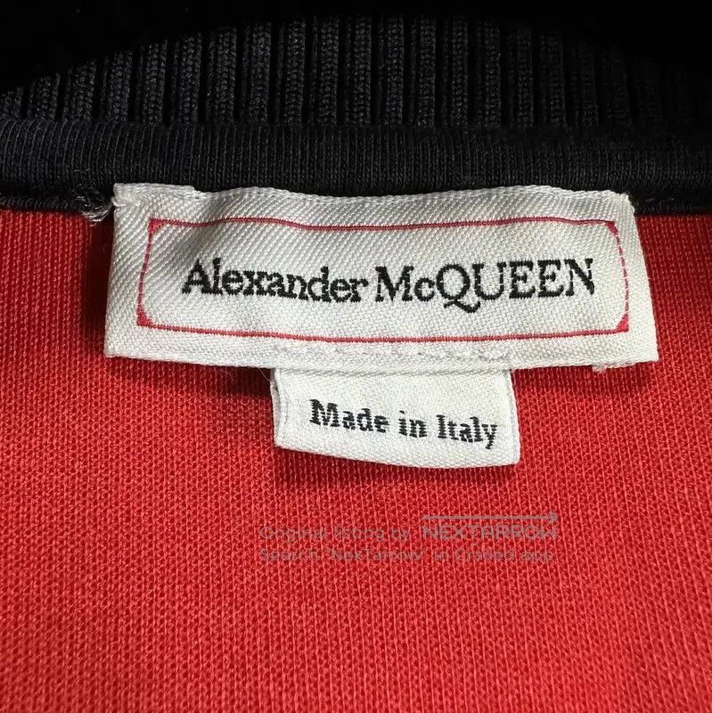 Alexander McQueen Alexander McQueen Red Embroidered Long Sleeve Jacket . Size US XL / EU 56 / 4 - 3 Thumbnail