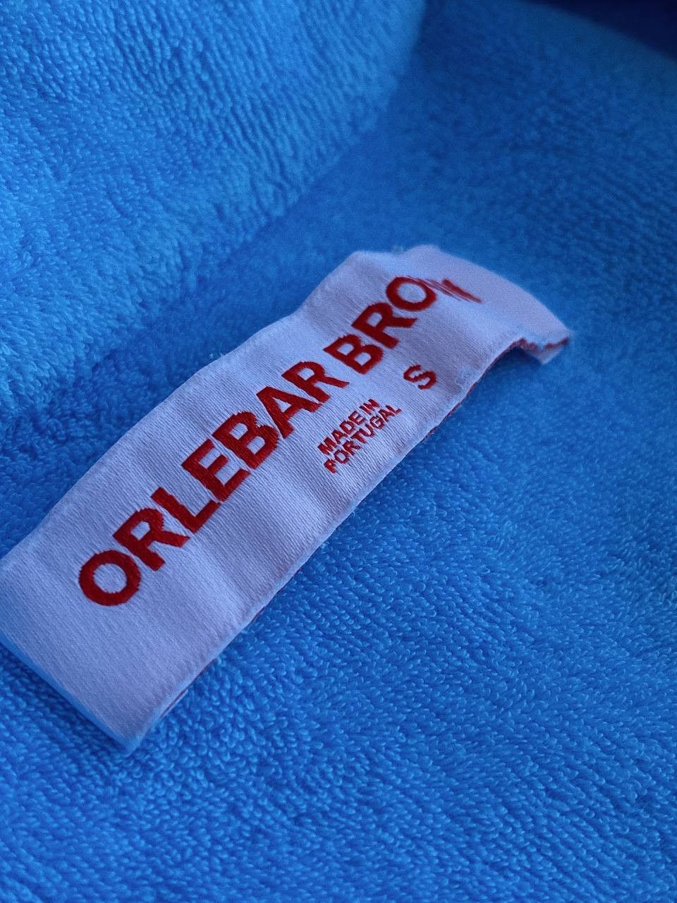 Orlebar Brown Orlebar Brown Terry Polo Shirt Blue Size US S / EU 44-46 / 1 - 5 Thumbnail